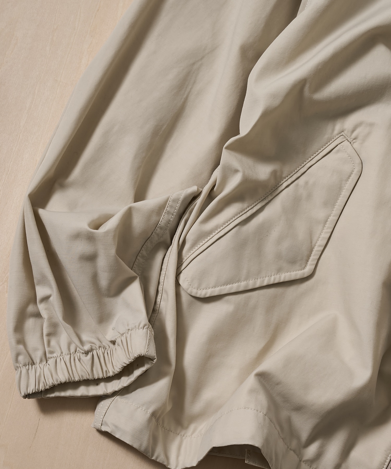 Nylon Twill Hooded Jacket nanamica