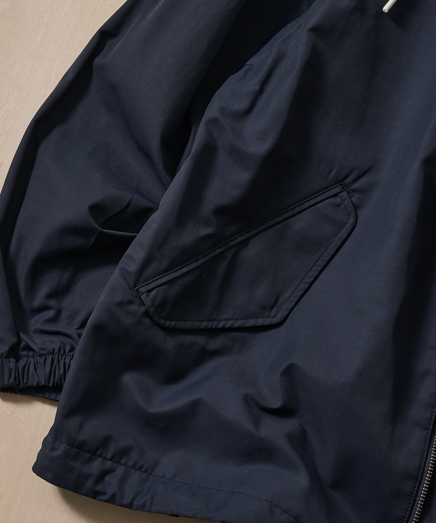 Nylon Twill Hooded Jacket nanamica