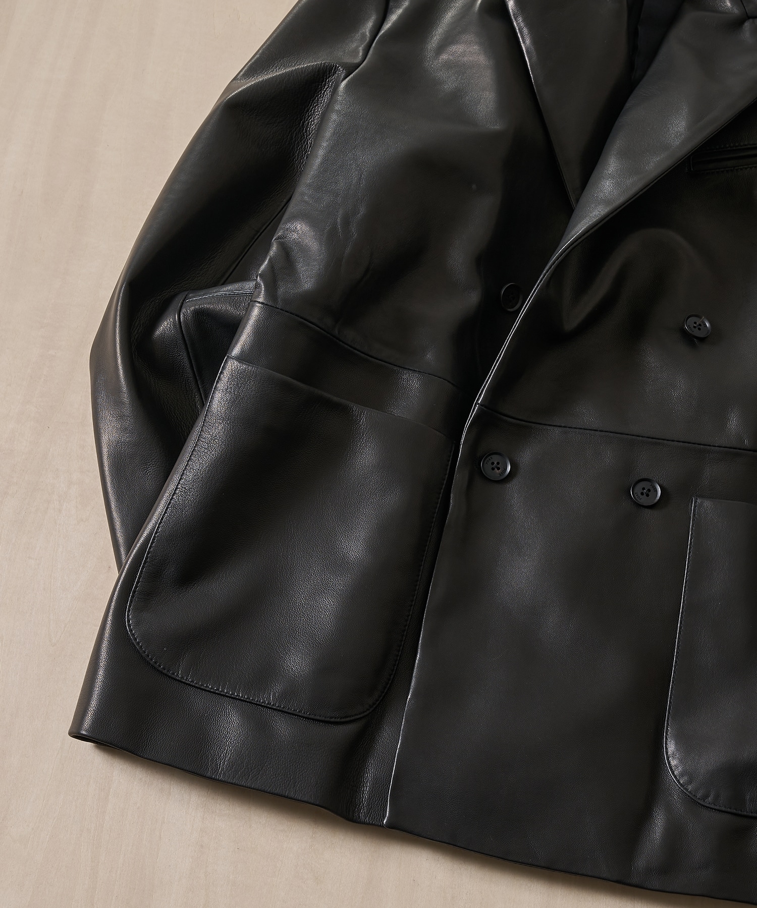 Sheep Leather Double Brested Bleazer YOKE