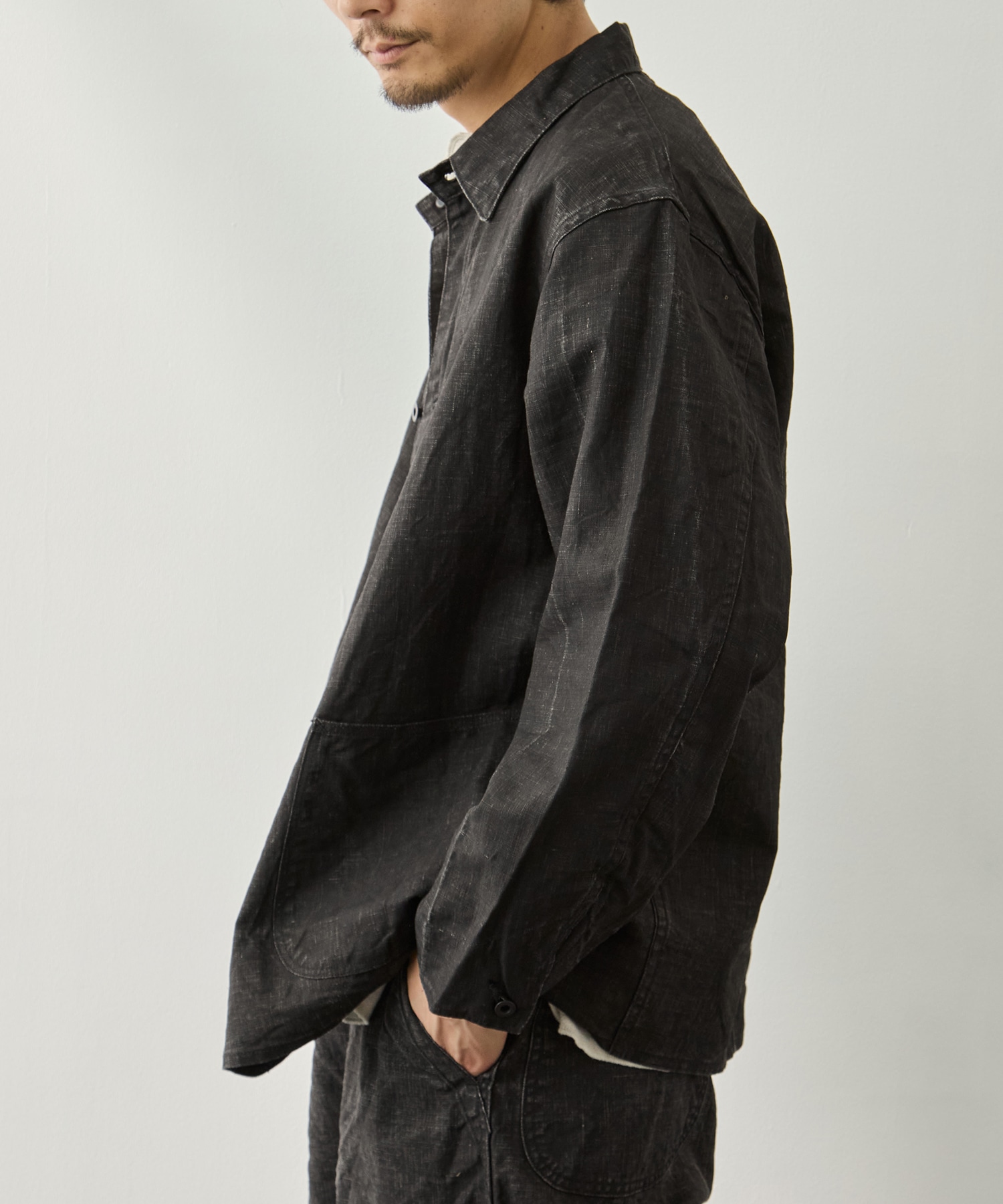 WWII 40S SUMI COATED LINEN COVERALL orslow