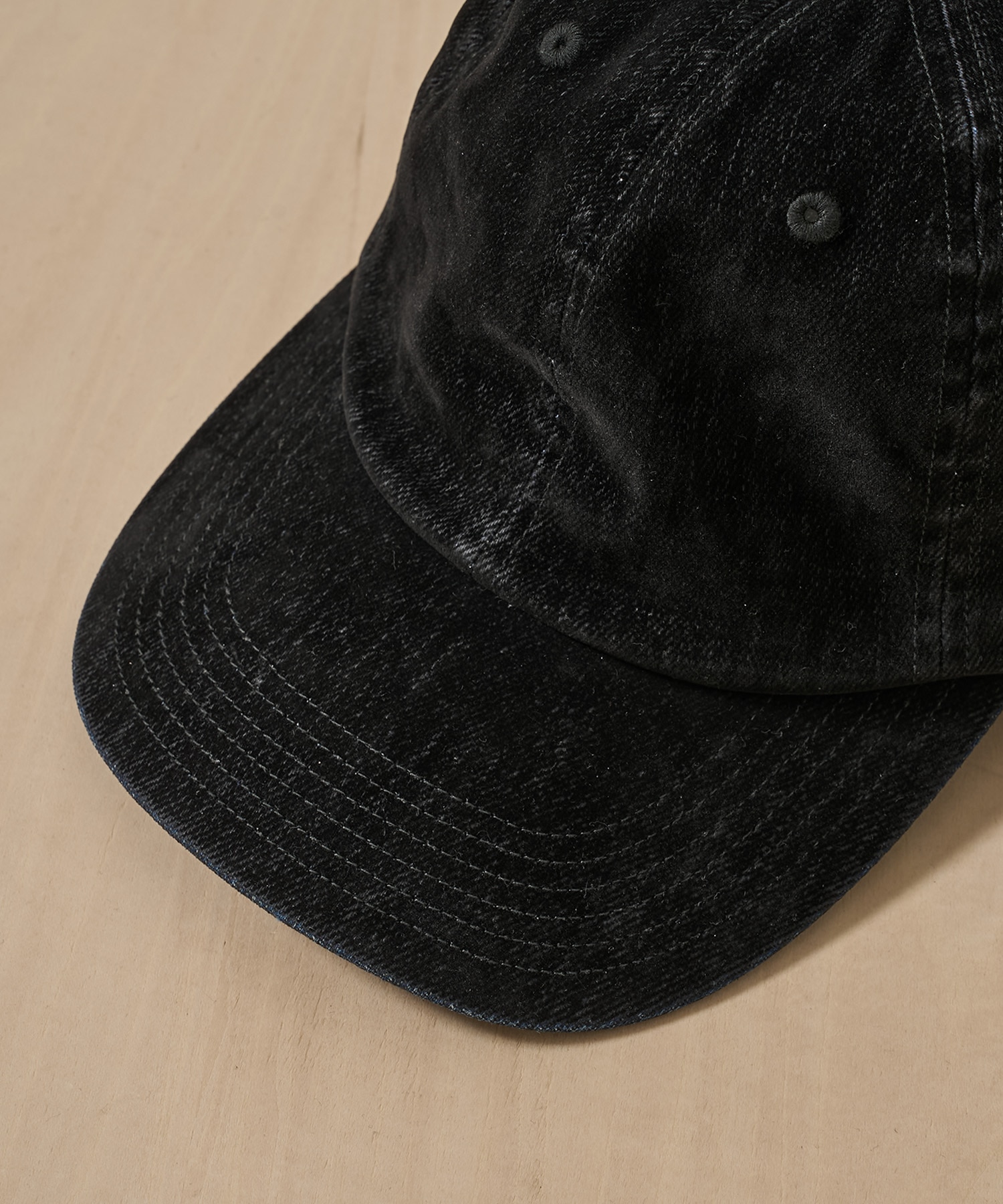 FLOCKY PRINTED DENIM 6PANEL CAP KIJIMA TAKAYUKI