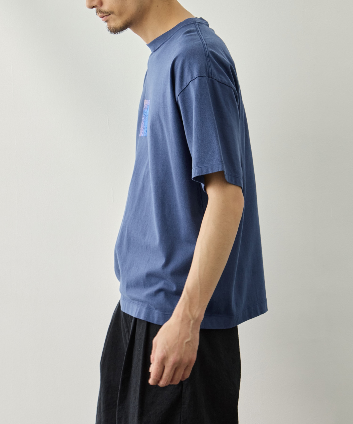 Abstract Embroited T-shirt YOKE