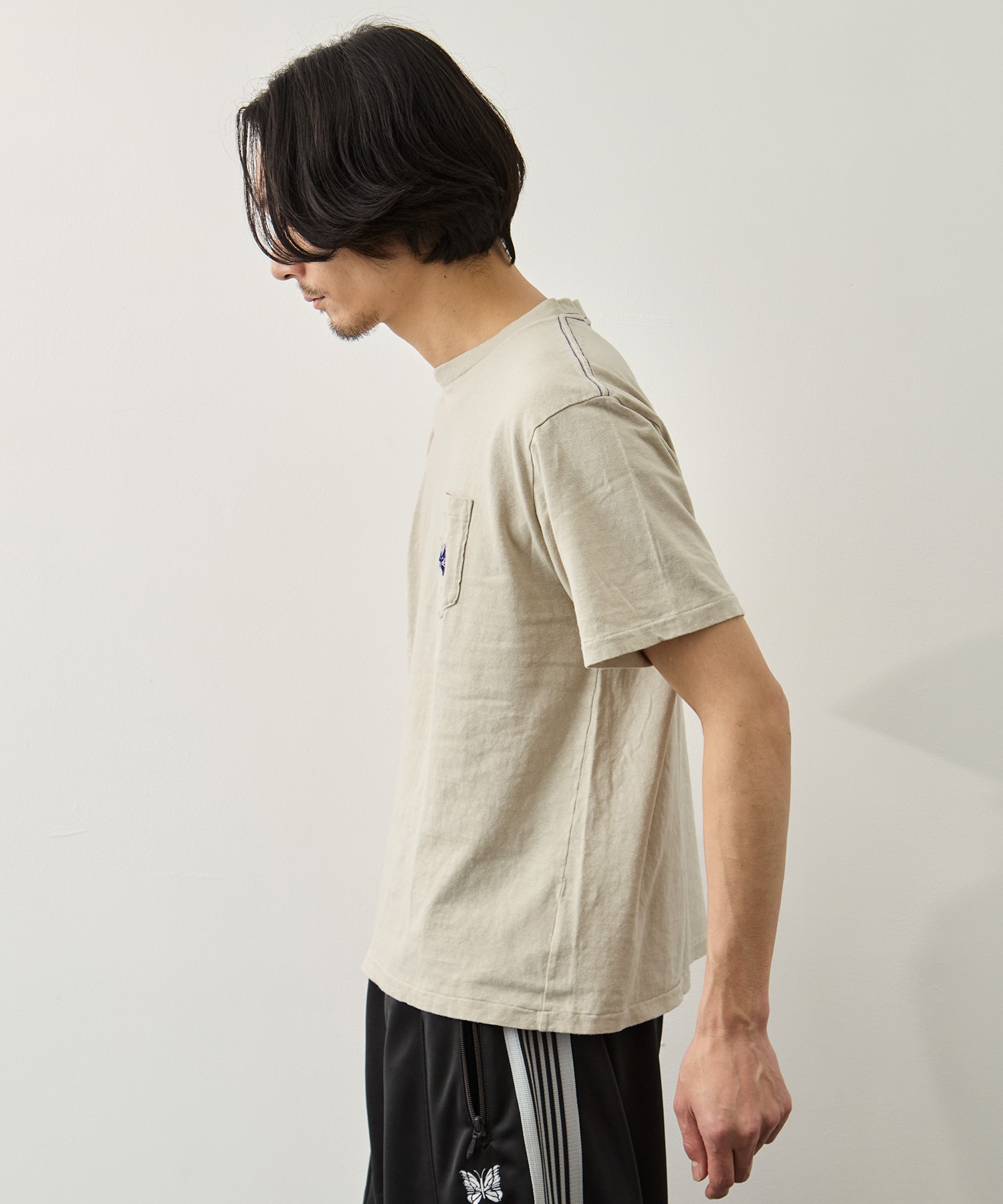 S/S Pocket Tee - Cotton Jersey Needles