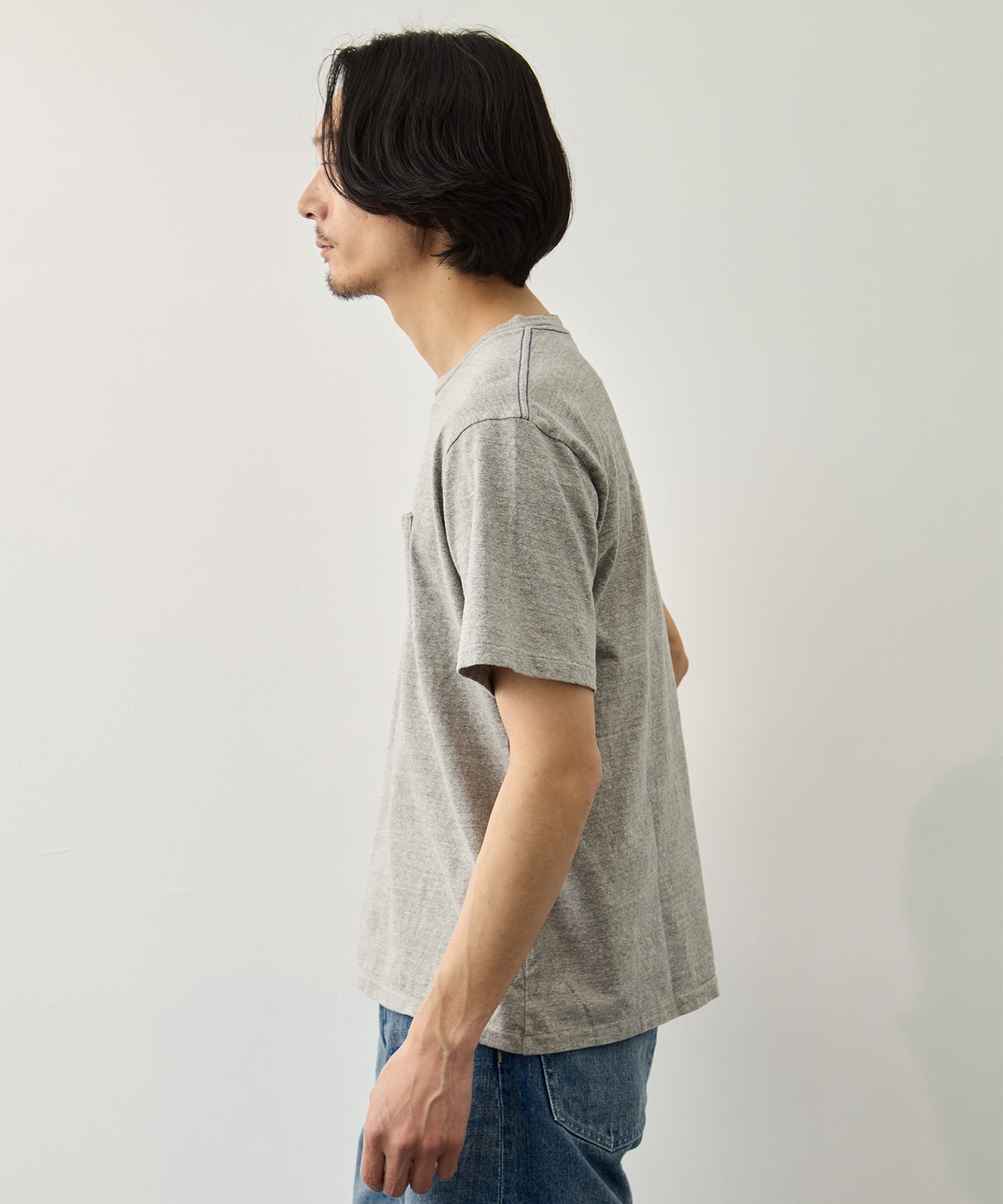 S/S Pocket Tee - Cotton Jersey Needles