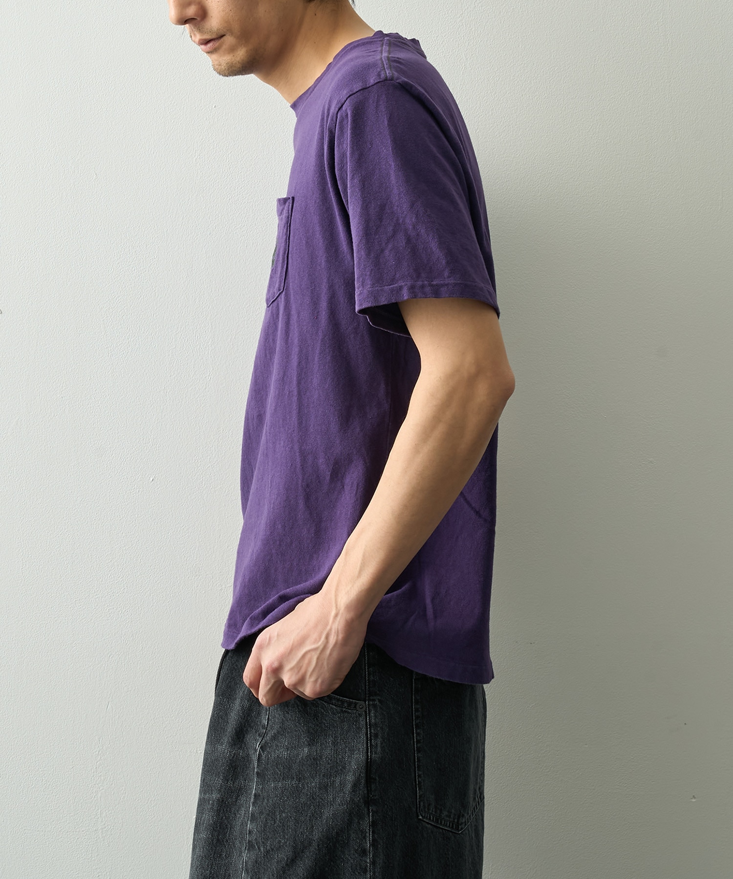 S/S Pocket Tee - Cotton Jersey Needles