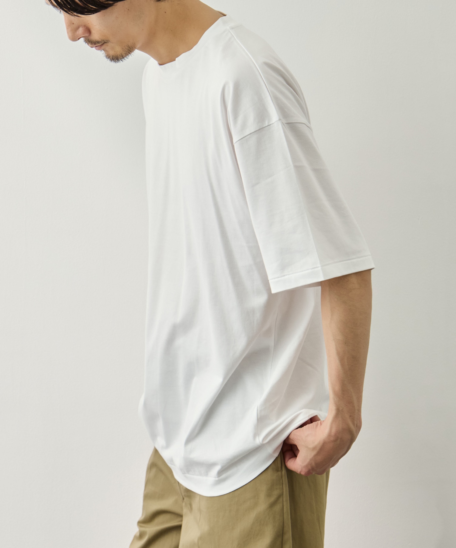 SUVIN 60/2 OVERSIZED T-SHIRT ATON