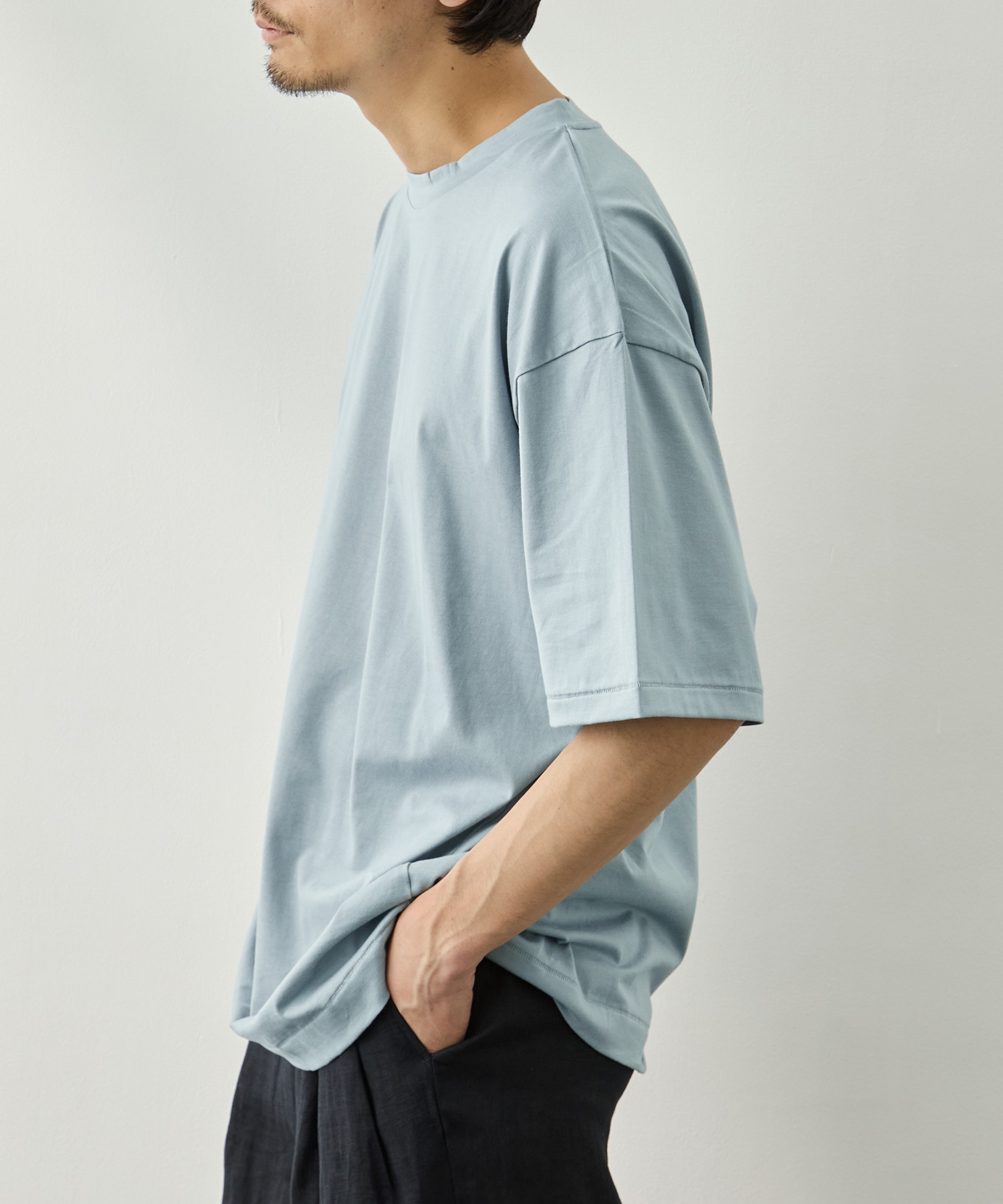 SUVIN 60/2 OVERSIZED T-SHIRT ATON