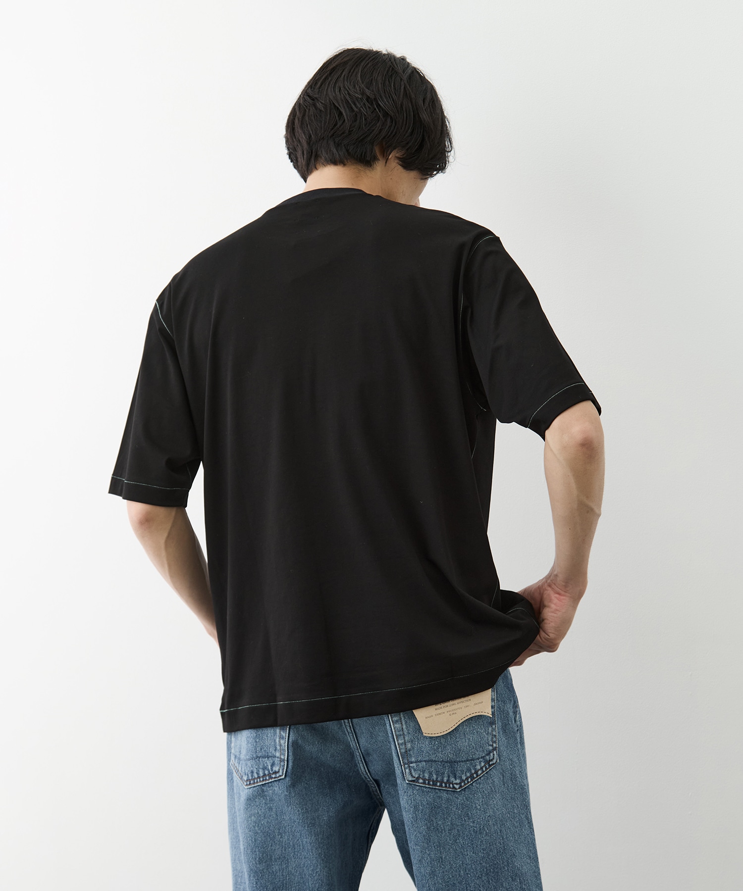 Color Stitch Crew Neck Short Sleeve T GOOD PEOPLE GOOD STITCHING GOOD PRODUCT