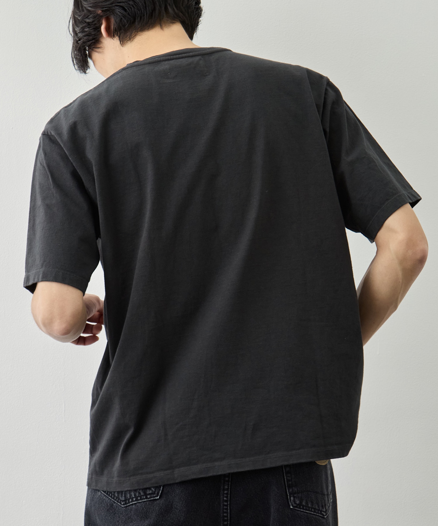 ZIMBABWE COTTON SS TEE PRODUCT DYE(BODY) MOMOTARO JEANS