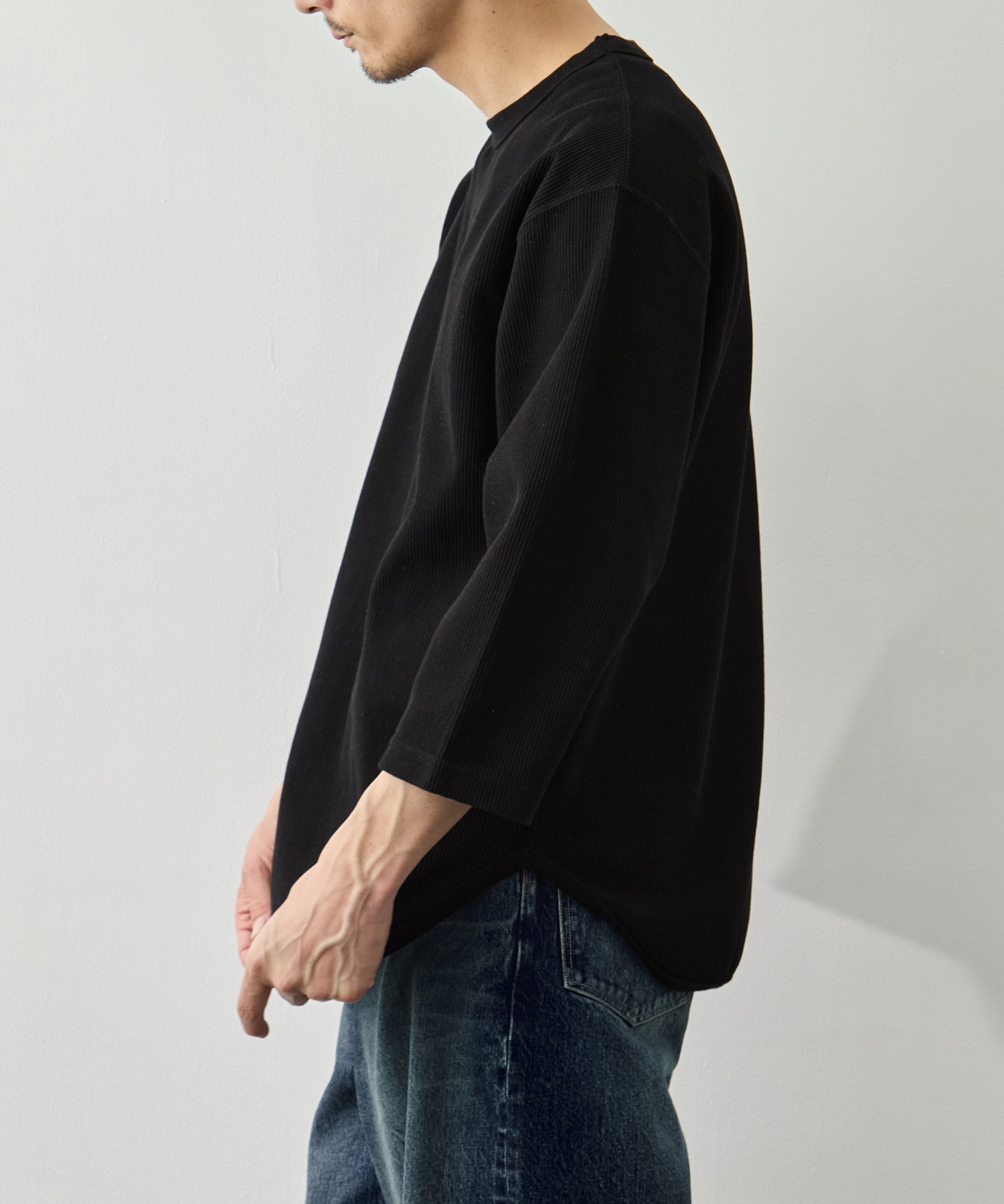 Rough&Smooth Thermal Baseball Tee blurhmsROOTSTOCK