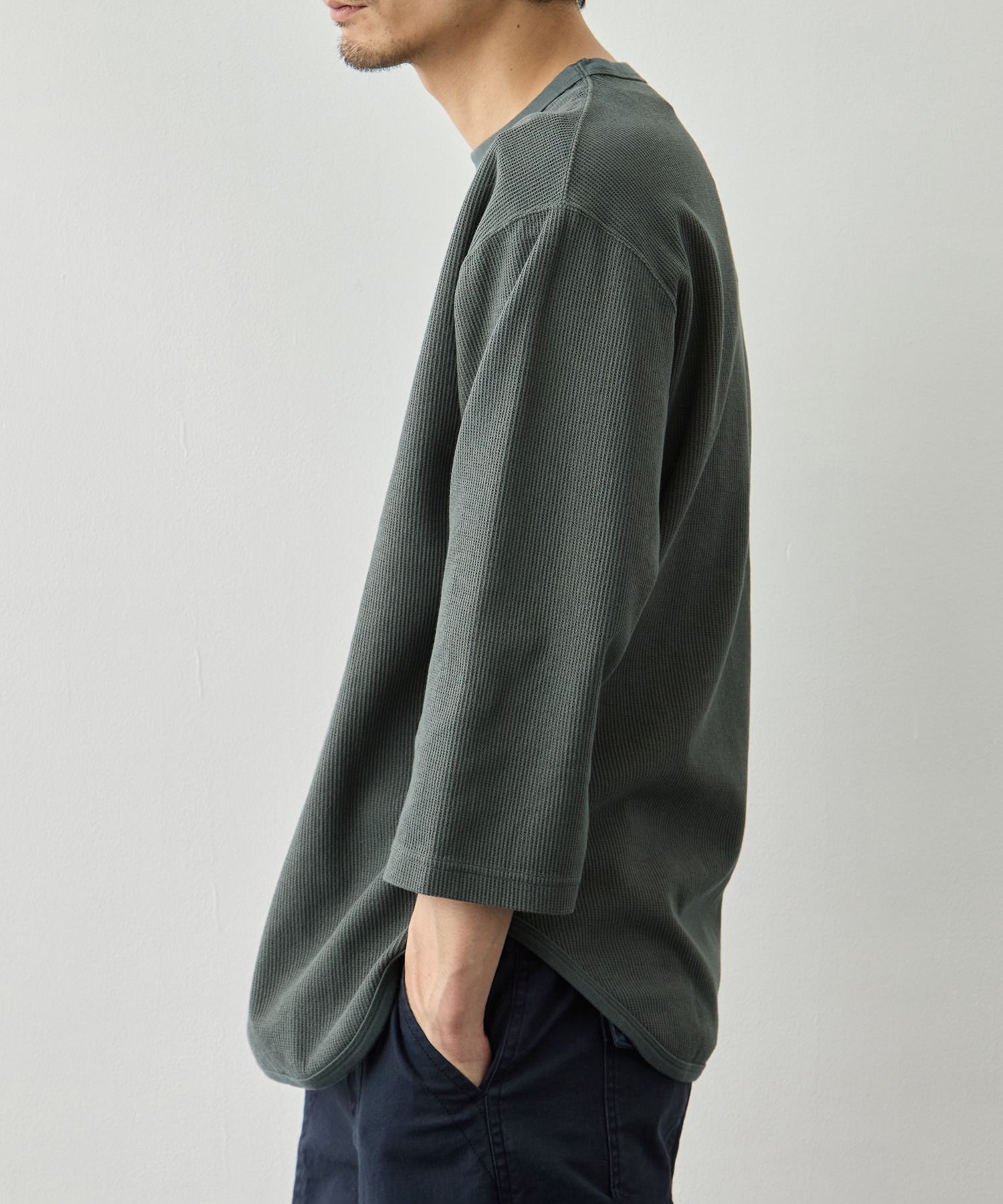 Rough&Smooth Thermal Baseball Tee blurhmsROOTSTOCK