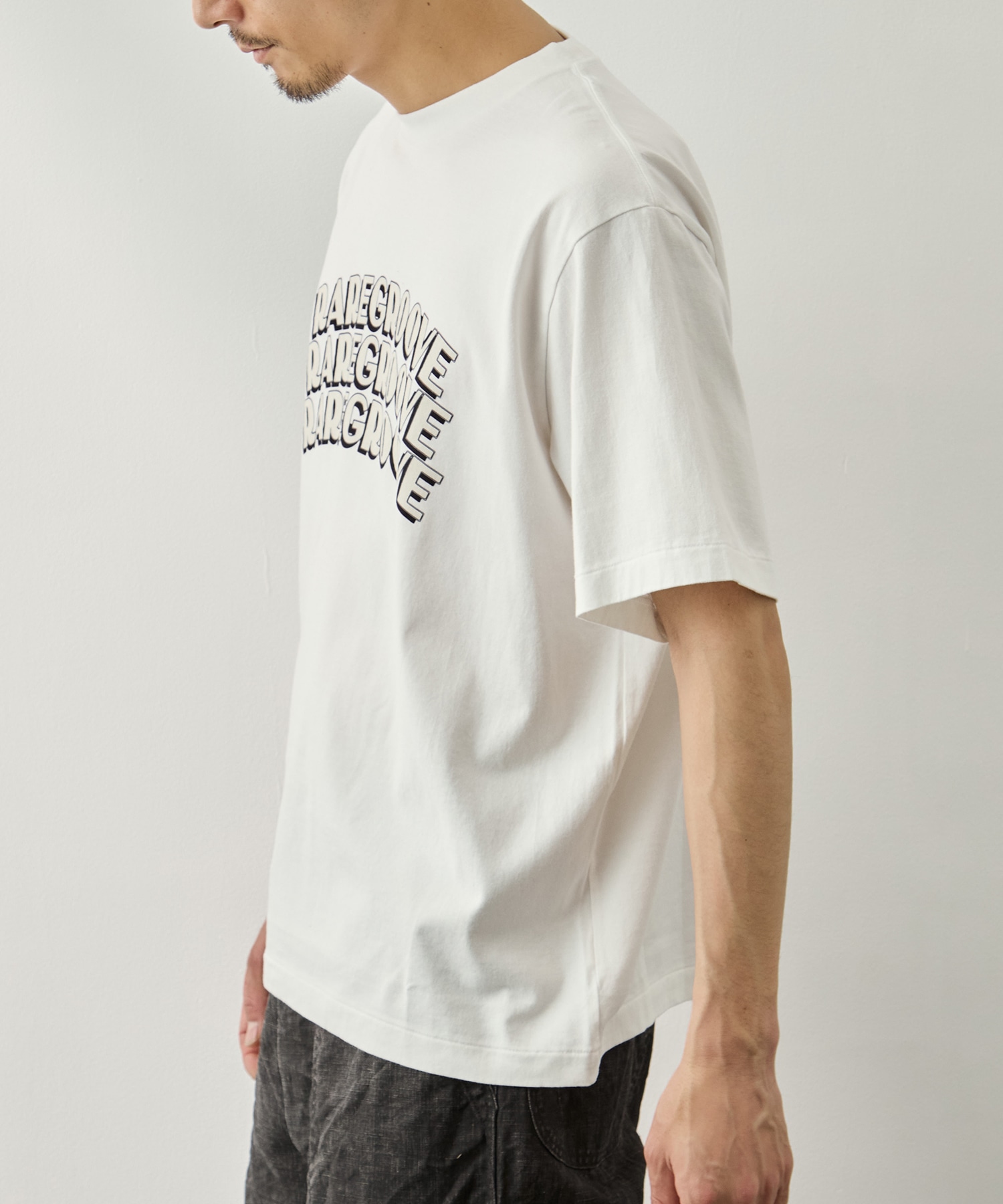 RAREGROOVE Print Tee WIDE blurhmsROOTSTOCK