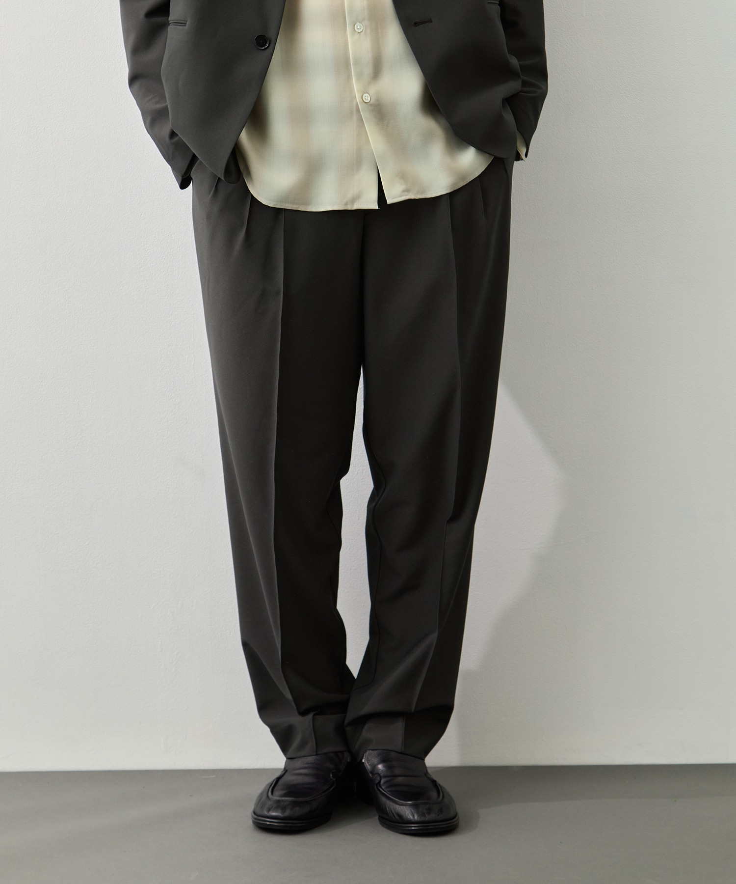 3-Tuck Drawstring Easy Pants GOOD PEOPLE GOOD STITCHING GOOD PRODUCT