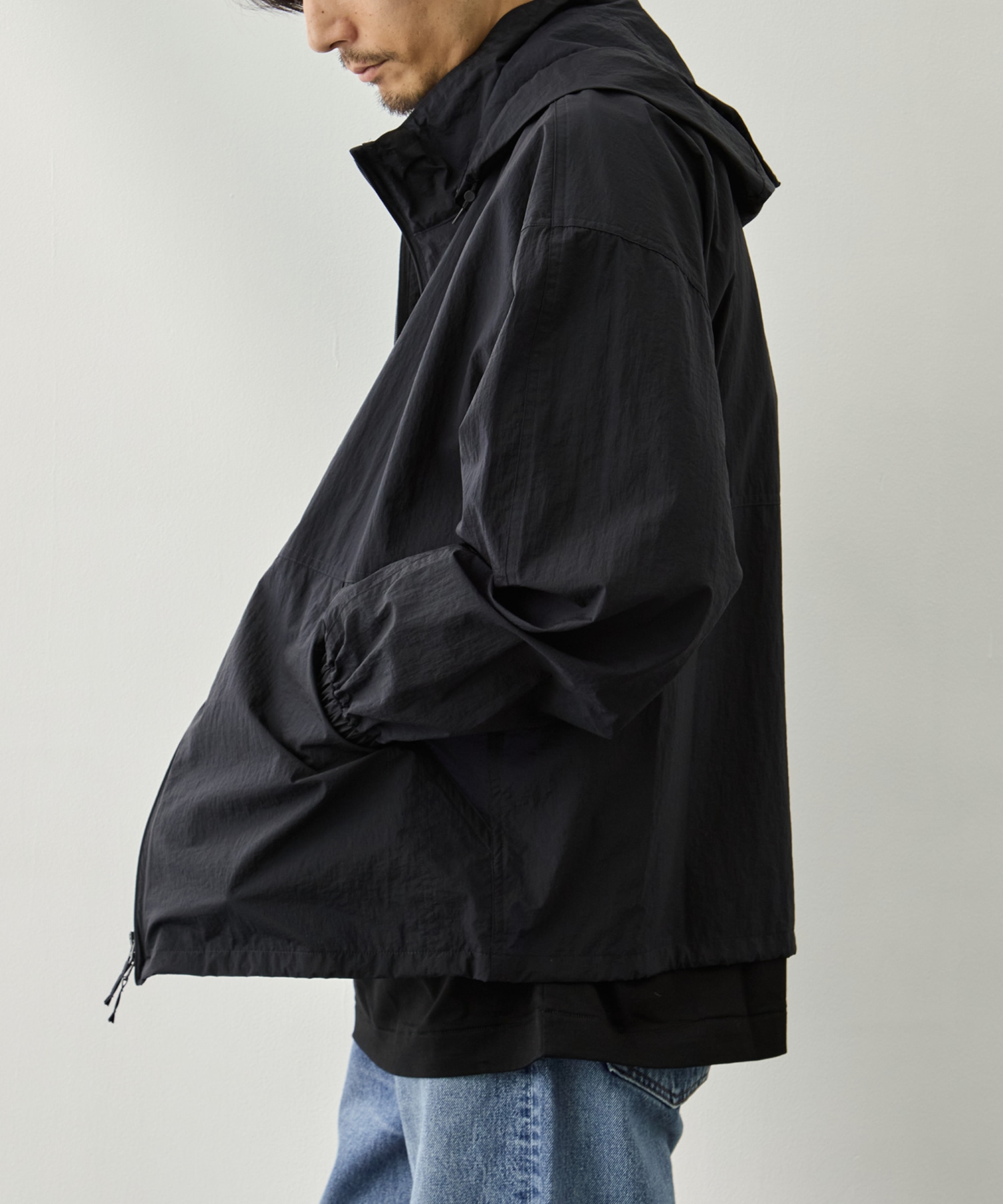 SUPER LIGHT NYLON SPORT JACKET ATON