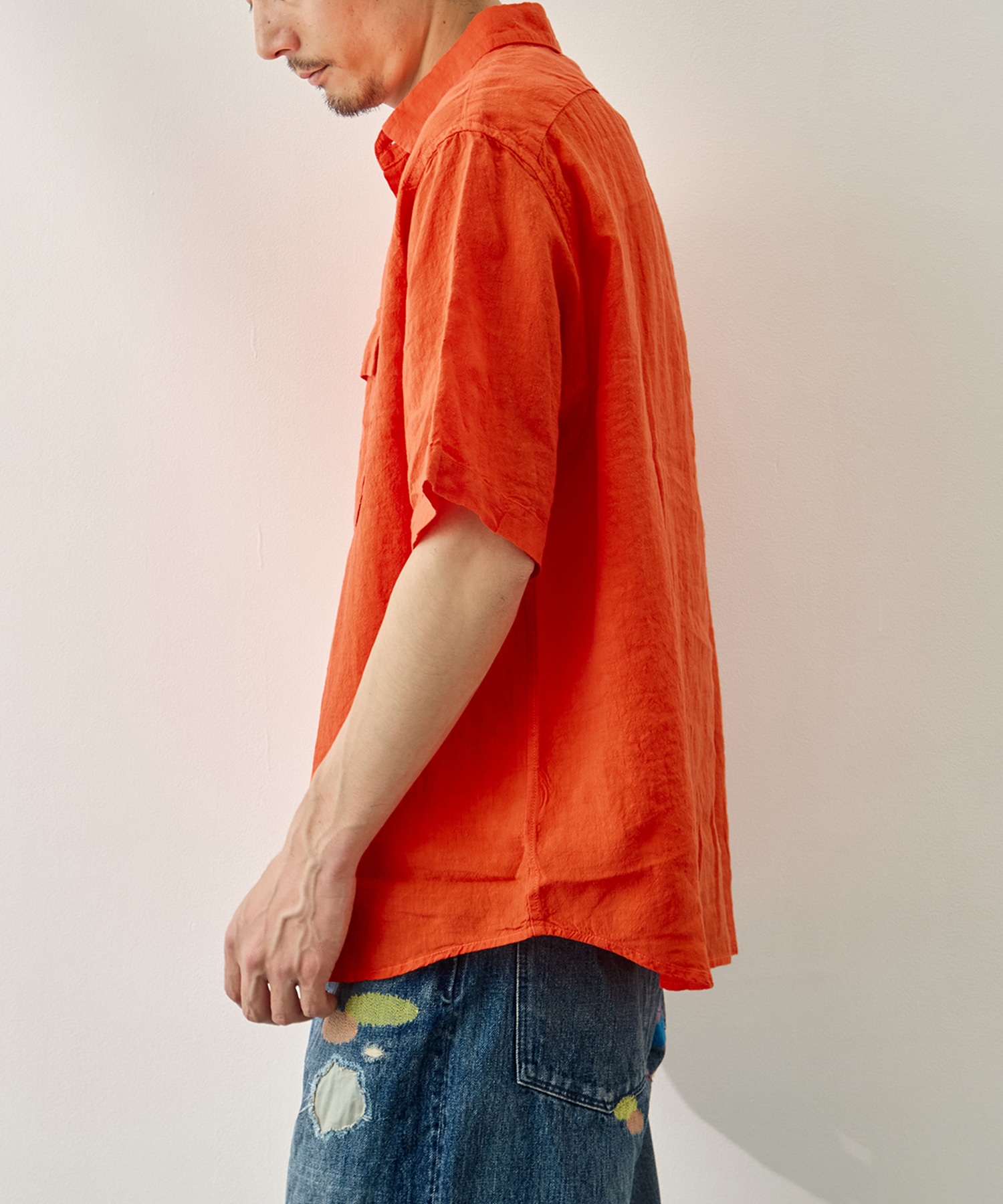 グランパリネンシャツ BRU NA BOINNE