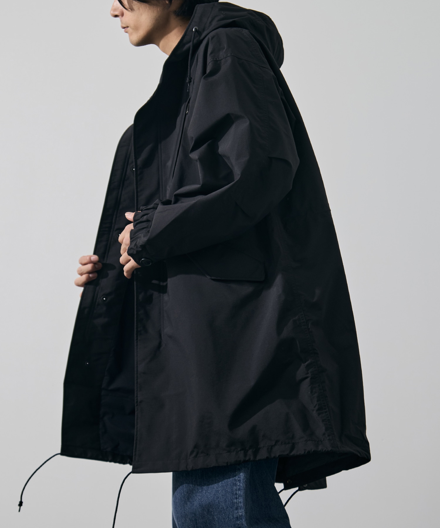 GORE-TEX Field Hooded Coat THE NORTH FACE Purple Label