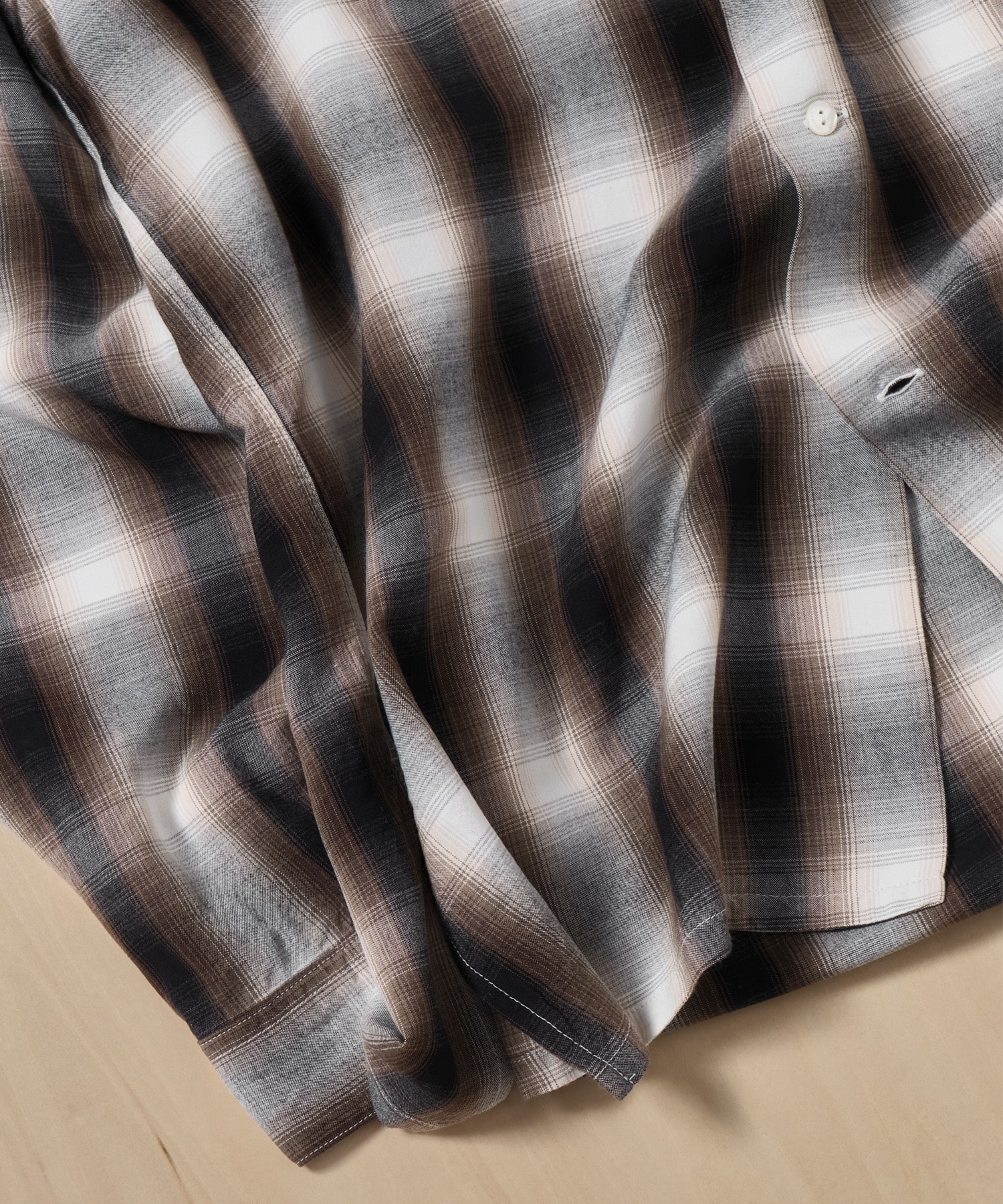 Rayon Ombre Check L/S Shirt PHEENY