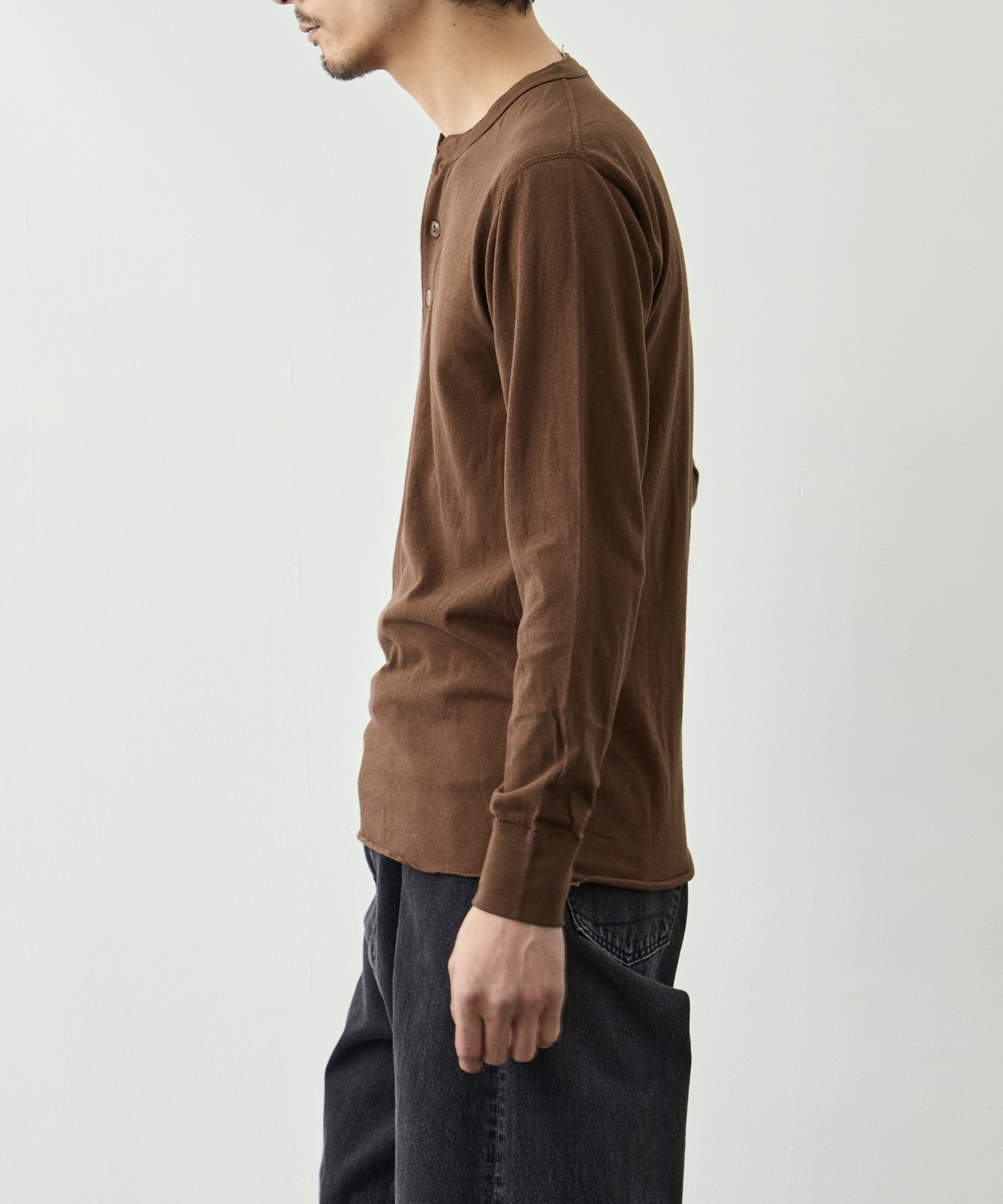 HEALTHKNIT HENRY NECK L/S MASSES