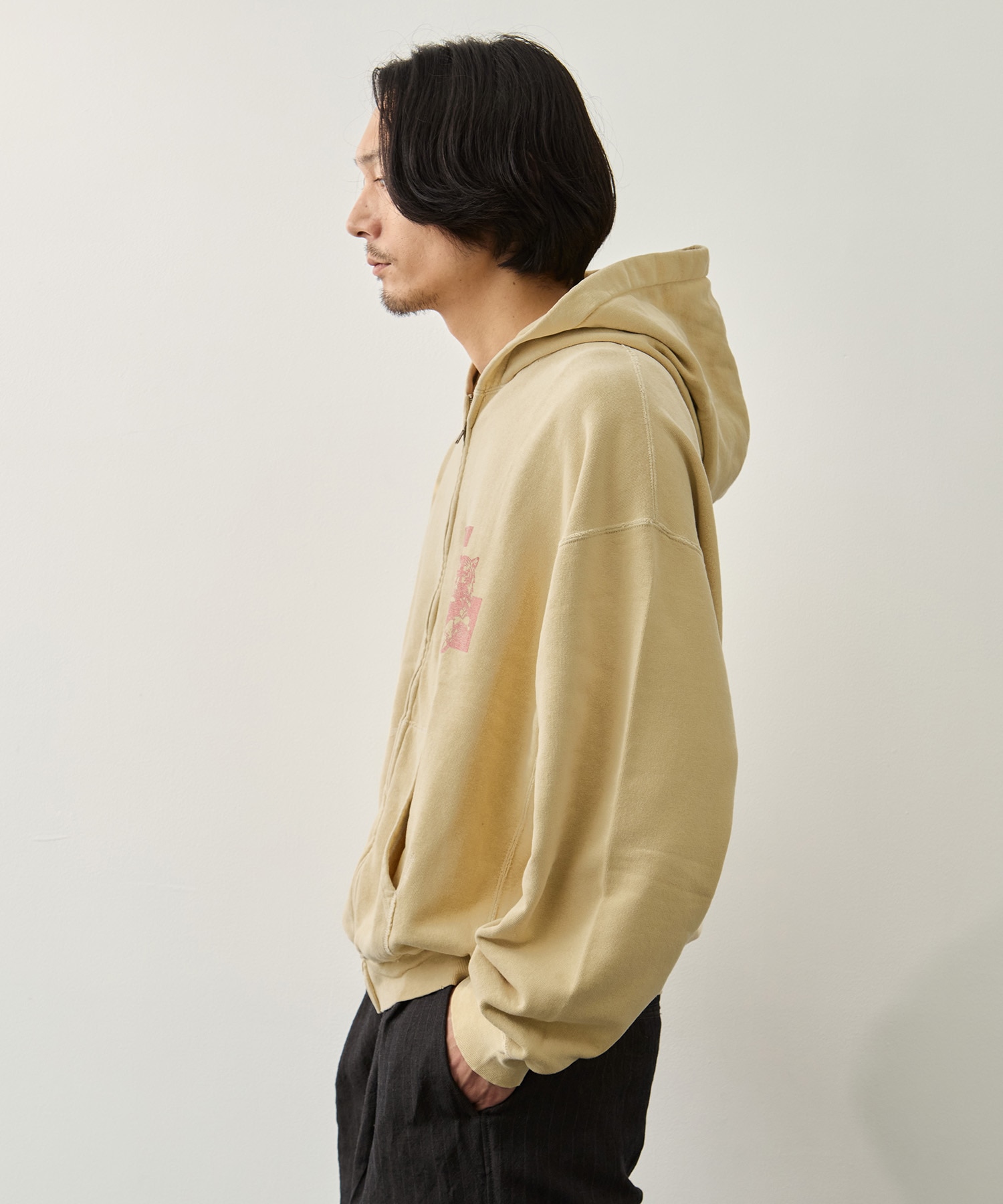 NEW SP加工3飛び裏毛ZIPパーカー(IL) REMI RELIEF