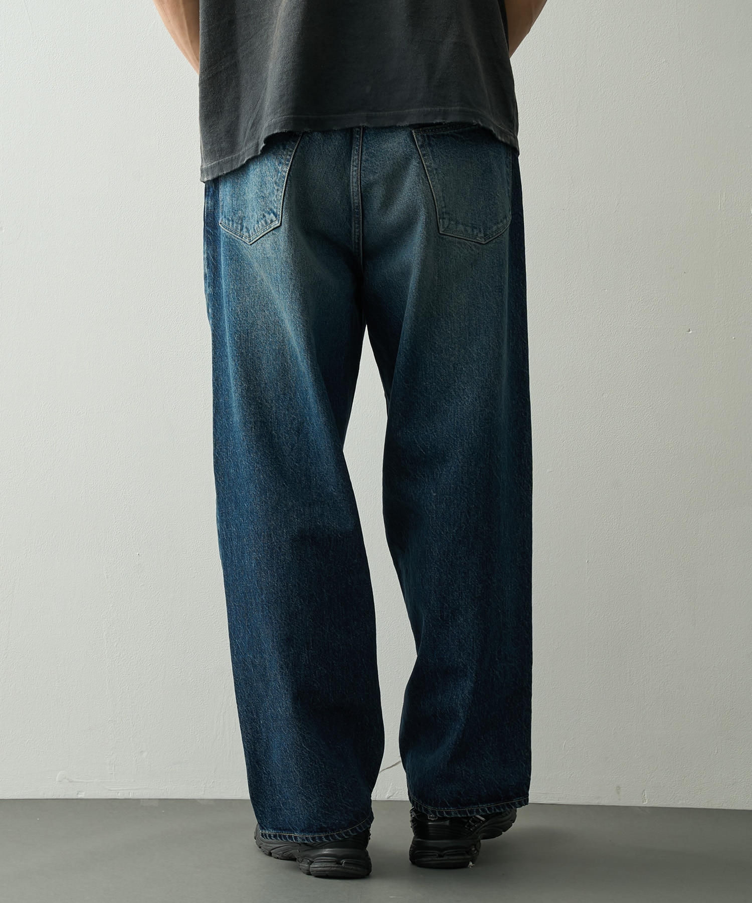 13.5oz Denim Pants Wide blurhmsROOTSTOCK
