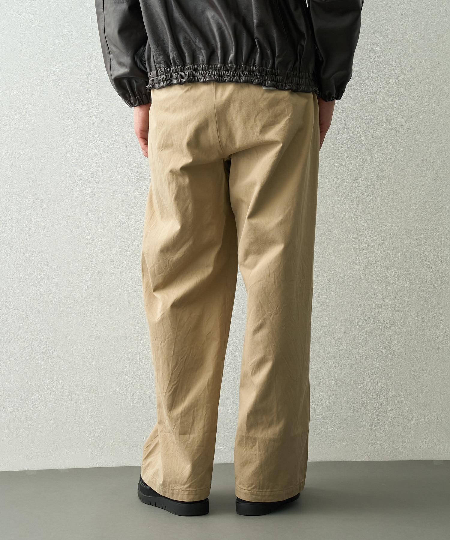 チノパンツ　ワイド YAECA