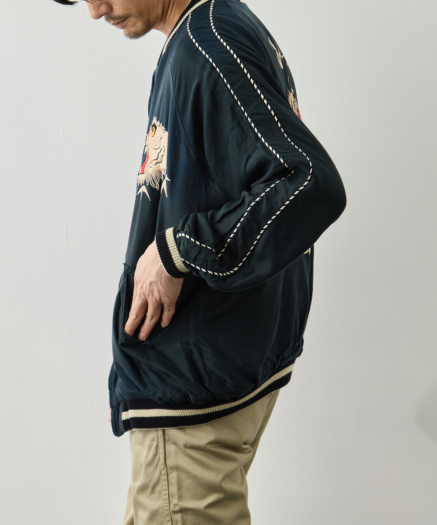 ACETATE SUKA AGING MODEL TIGER HEAD TAILOR TOYO