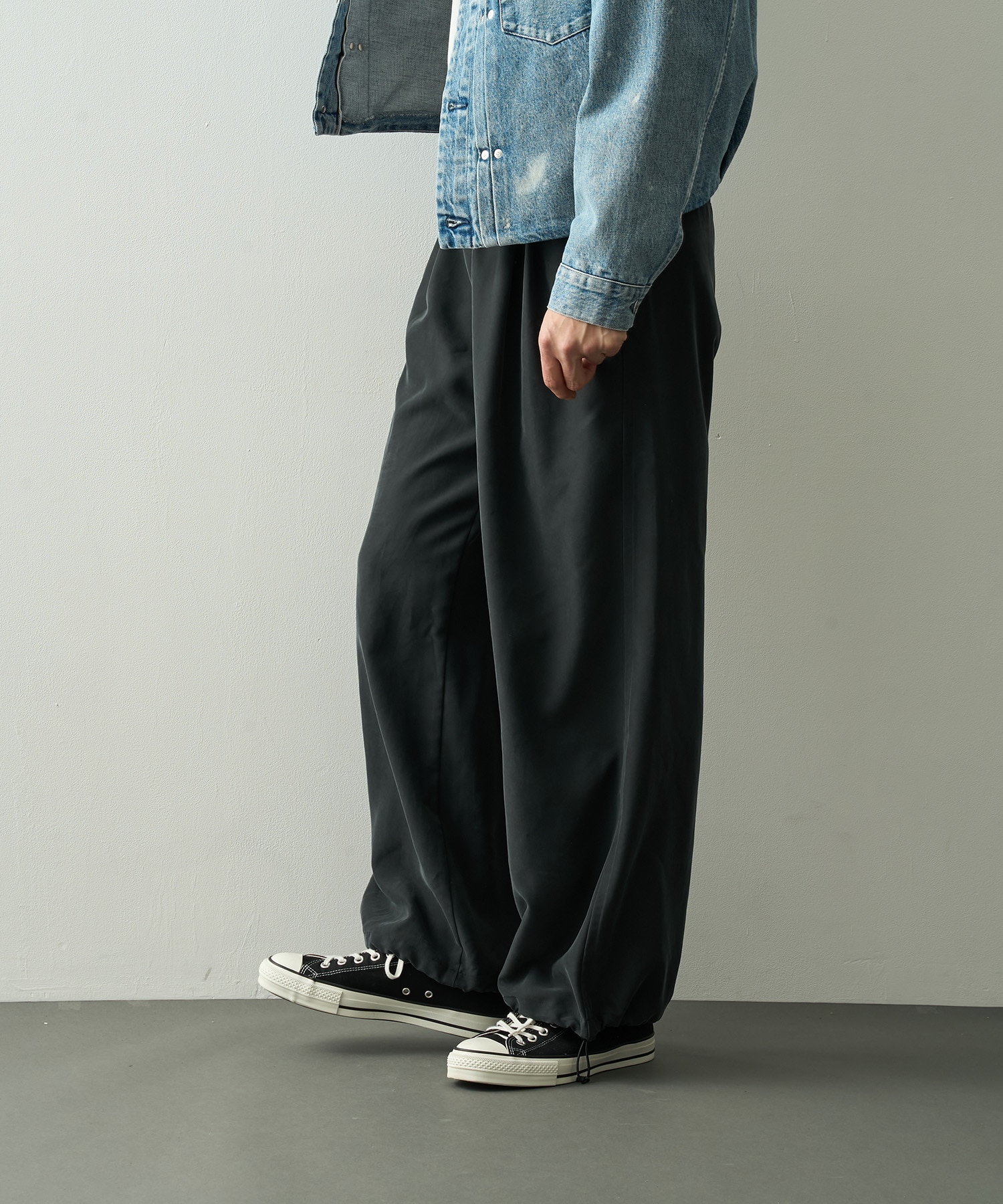 別注 2Pleated Wide-leg Easy Pants YOKE