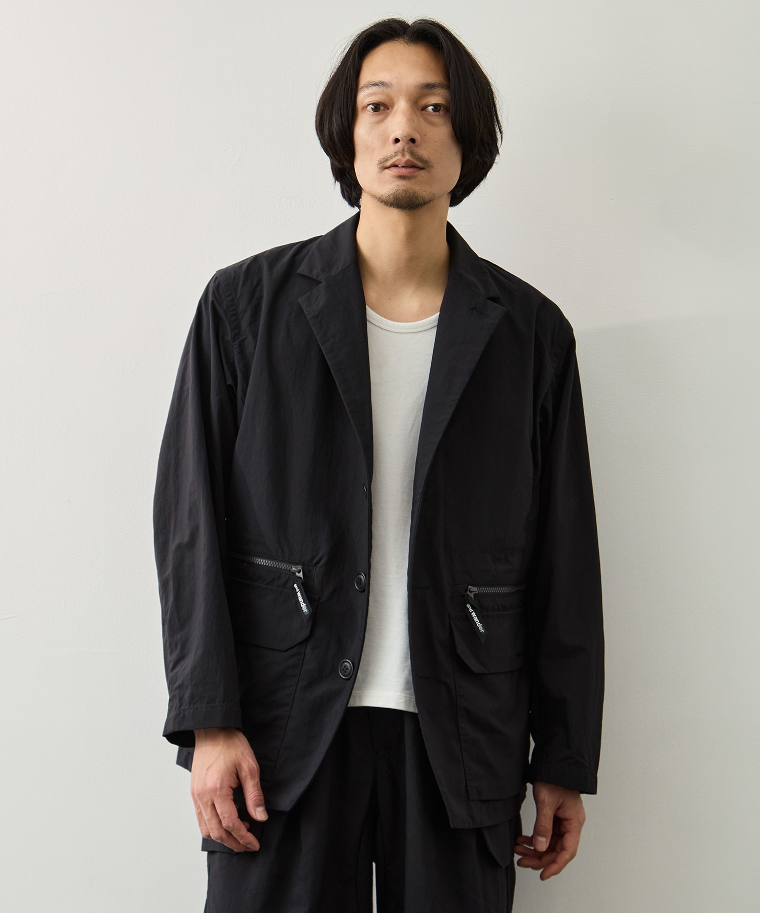 twill jacket and wander