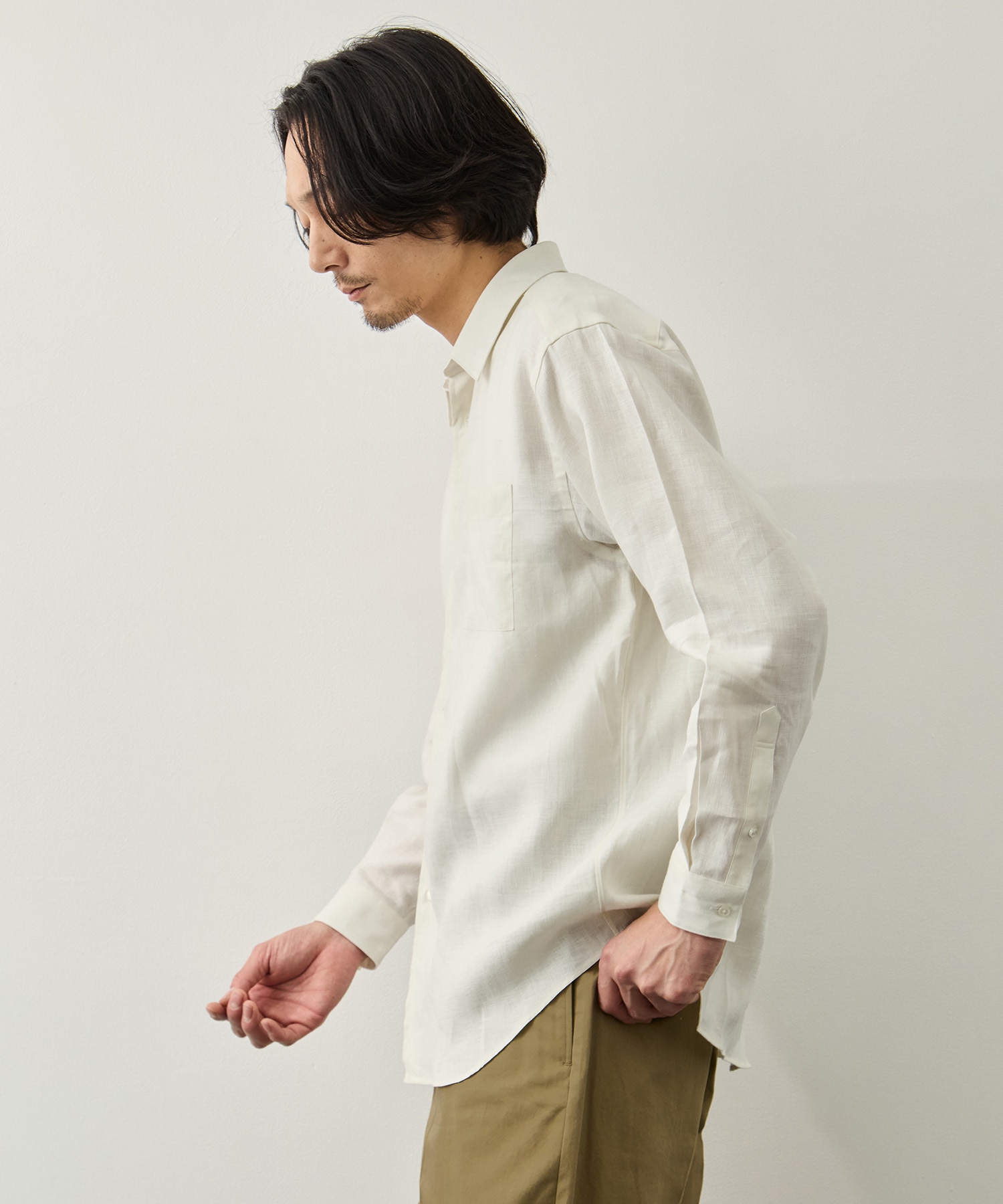 LINEN STANDARD SHIRT FUJI