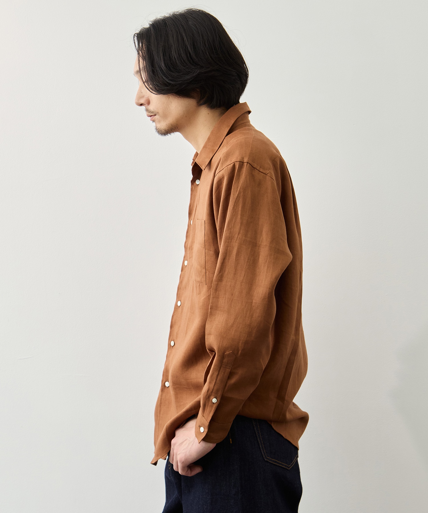 LINEN STANDARD SHIRT FUJI