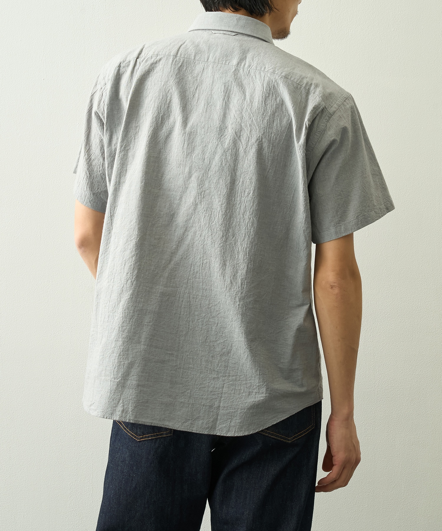 ボタンシャツワイド　S/S YAECA