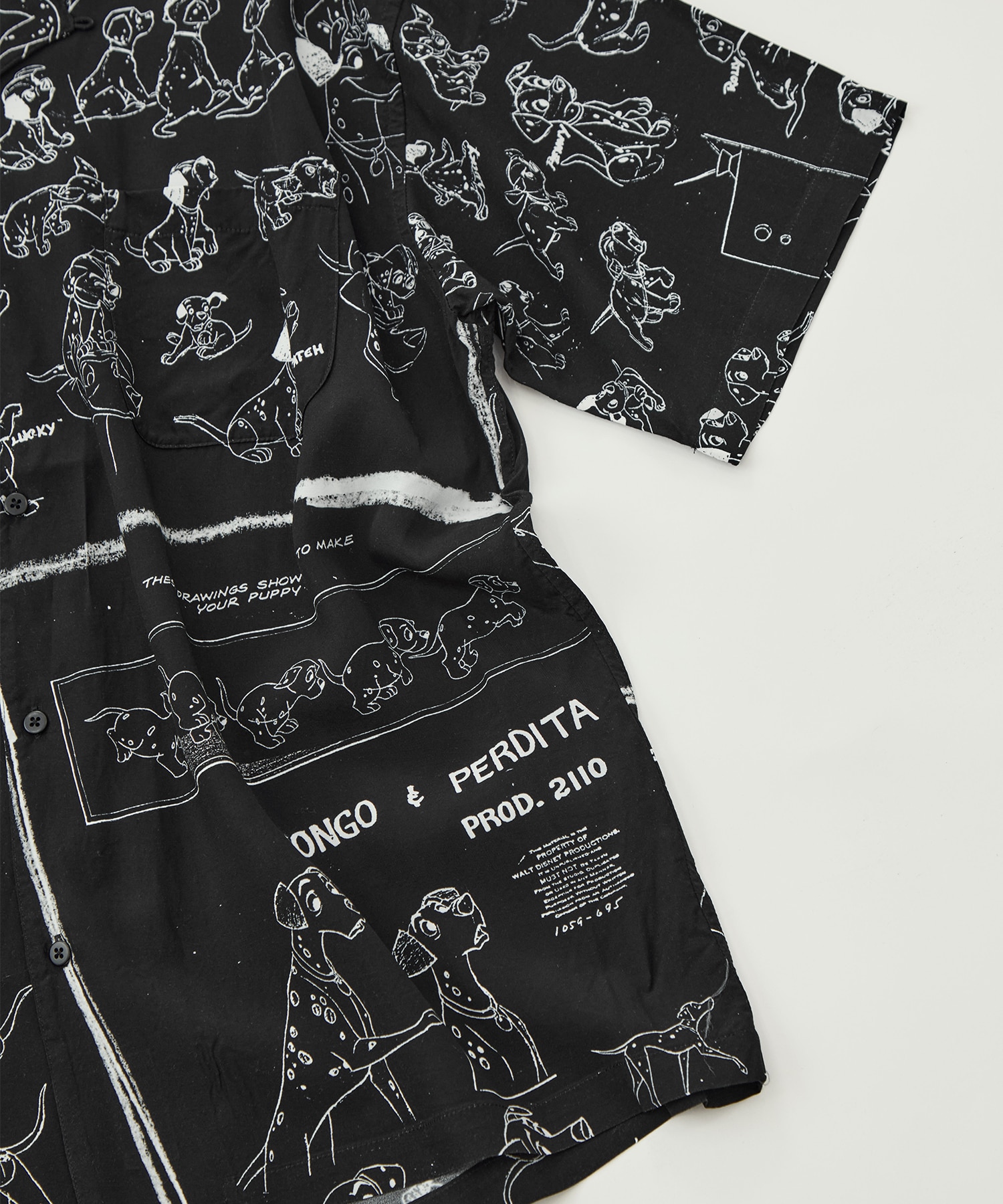 DP-024-3966-0010/BK/DSNY M_ALOHA SHIRT/101 DLM PORTER CLASSIC