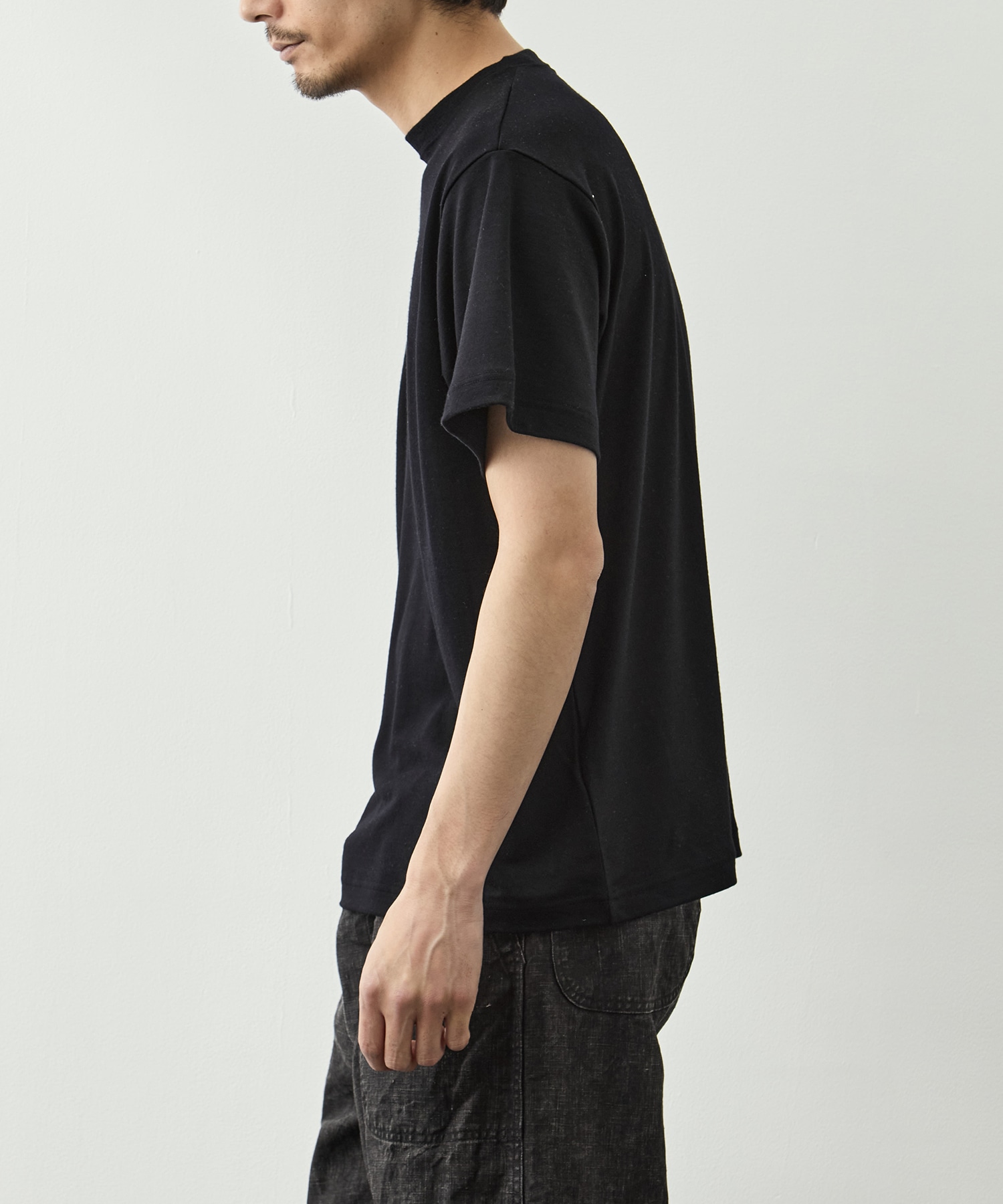 WOOL S/S T-SHIRT FUJI