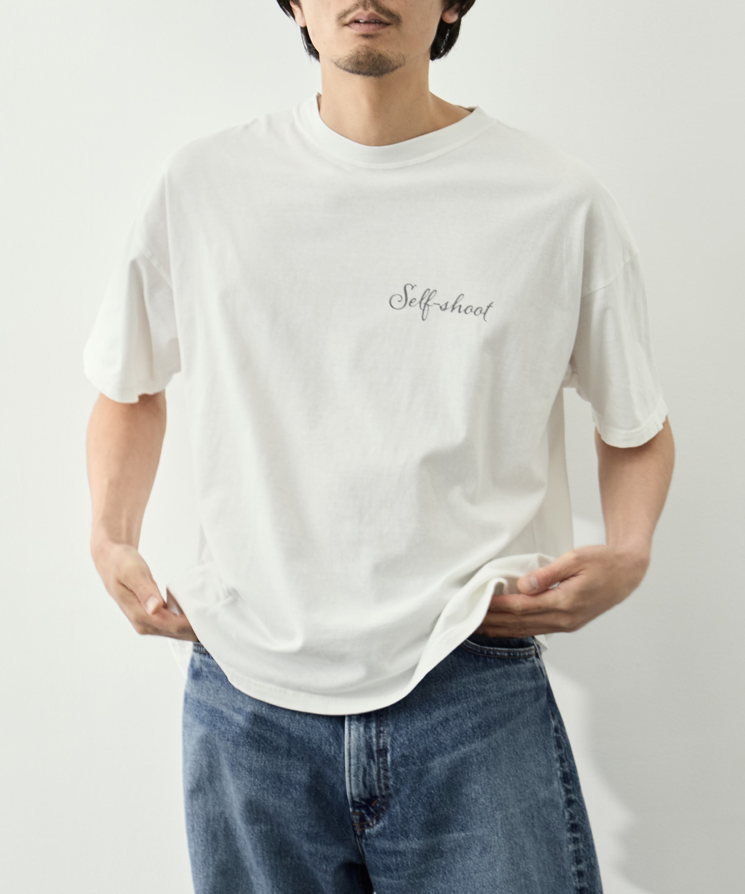 HARD SP加工20/-天竺BIGサイズT(Self shot M) REMI RELIEF