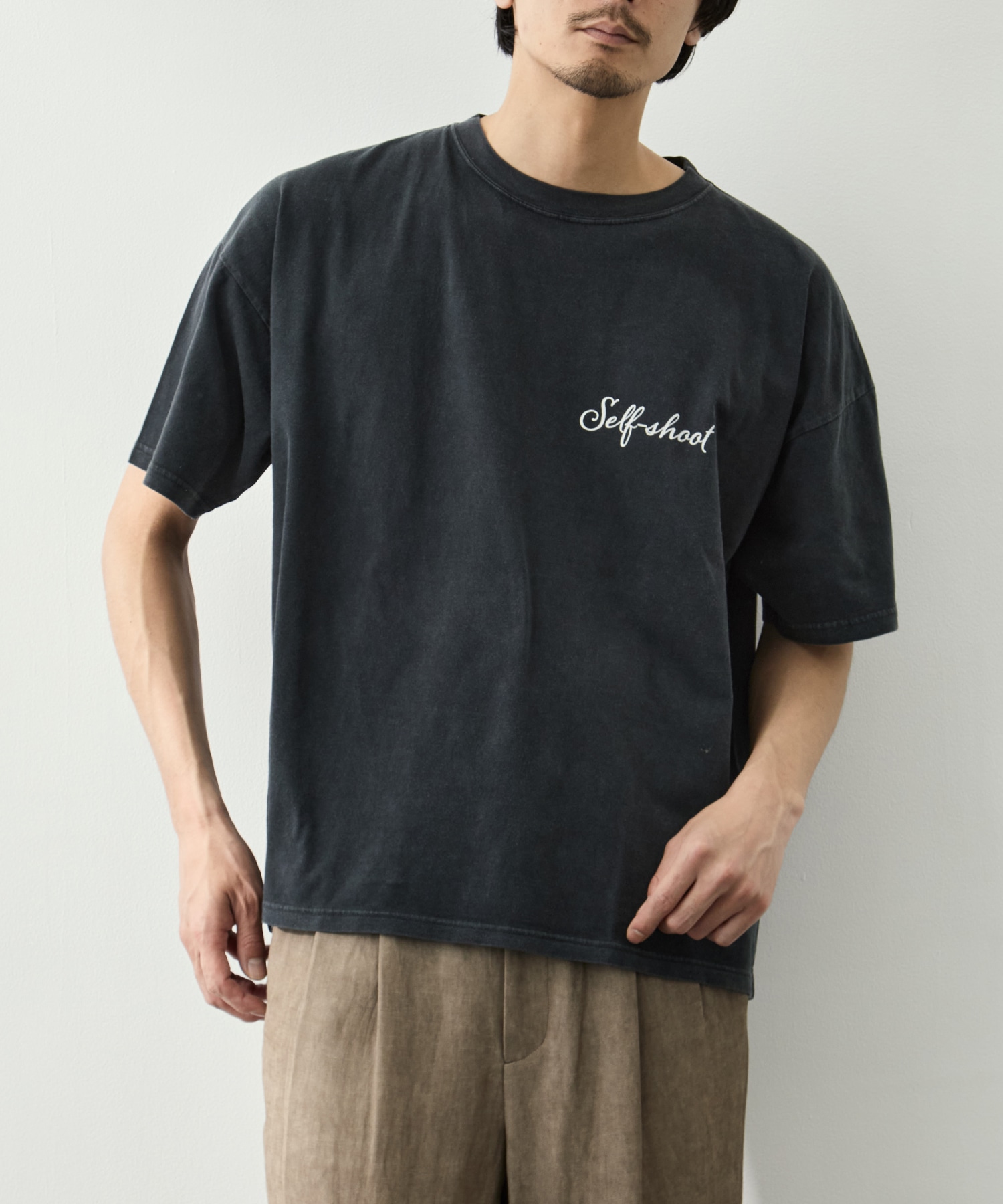 HARD SP加工20/-天竺BIGサイズT(Self shot M) REMI RELIEF