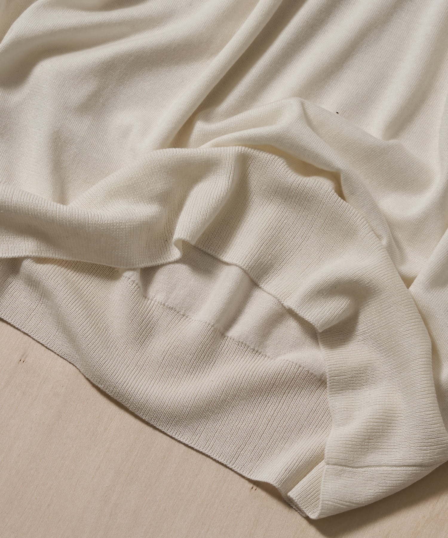 SILK CASHMERE S/S SKIPPER POLO FUJI