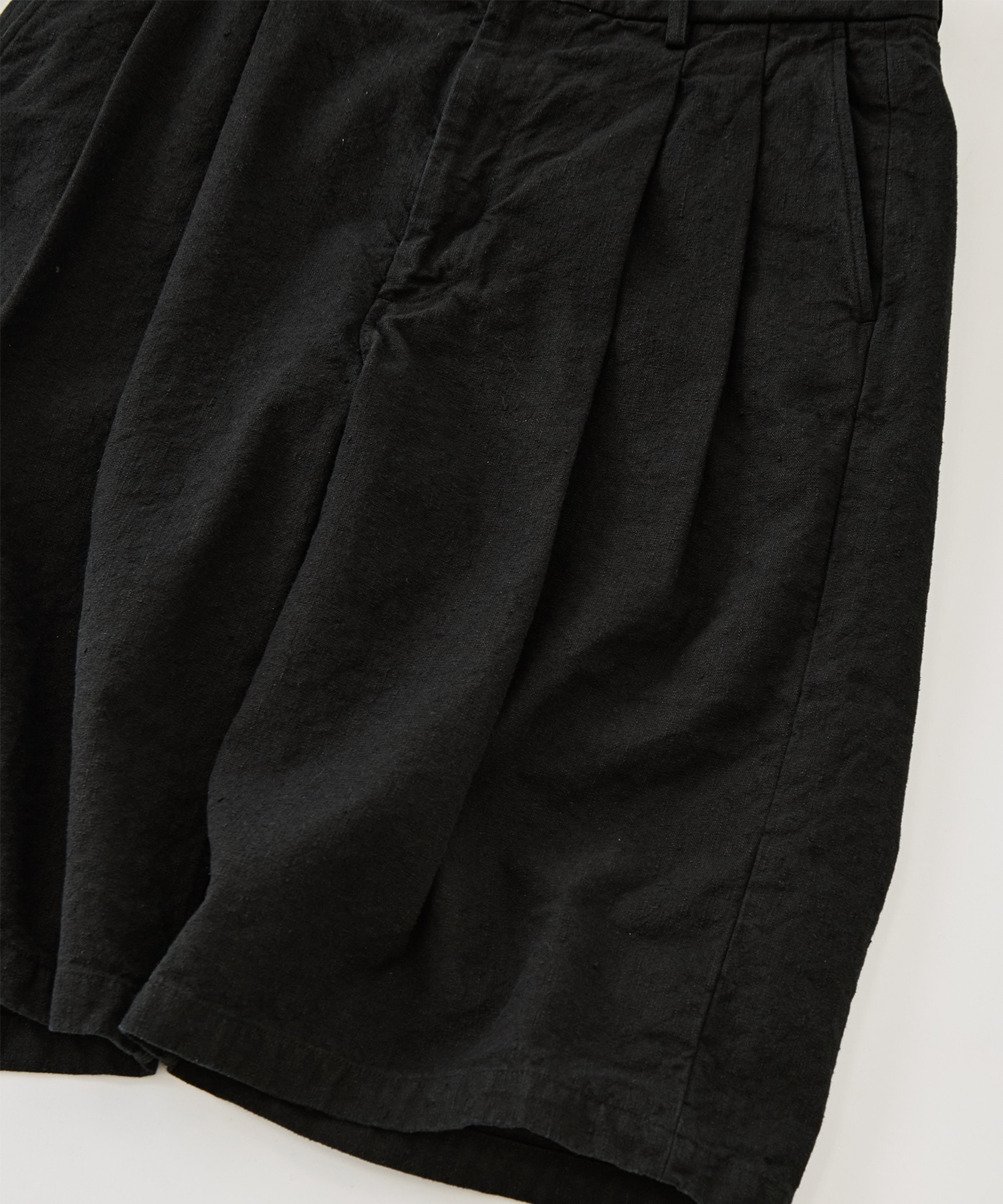 C/Li Canvas 2 Tuck Short Trousers COOTIE PRODUCTIONS