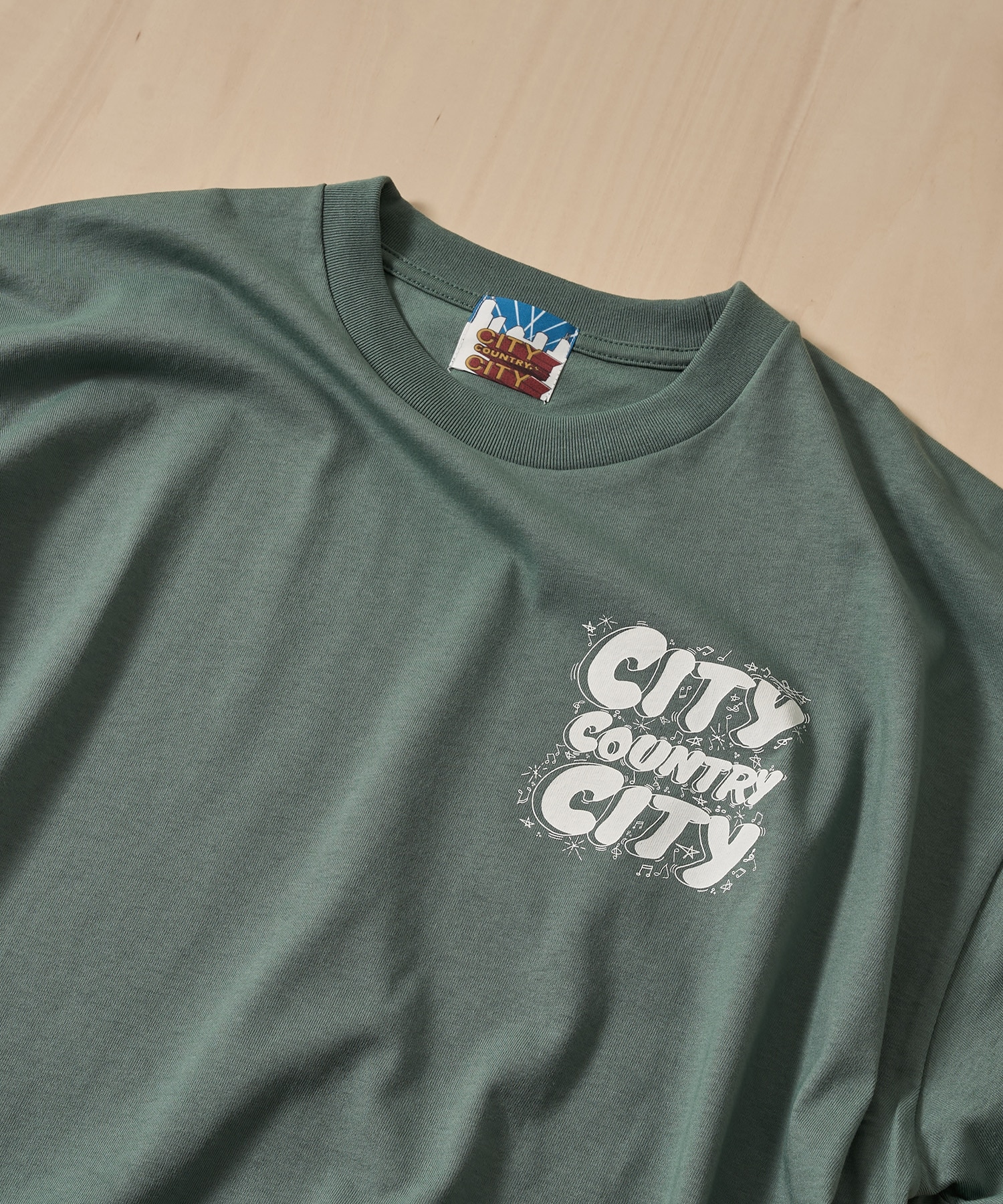 COTTON T-SHIRT_CCC DUB CITY COUNTRY CITY