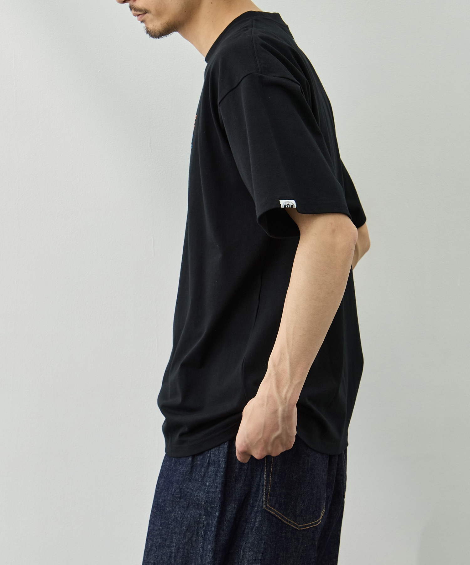 EMBROIDERED LOGO COTTON S/S T-SHIRT_CCCC CITY COUNTRY CITY