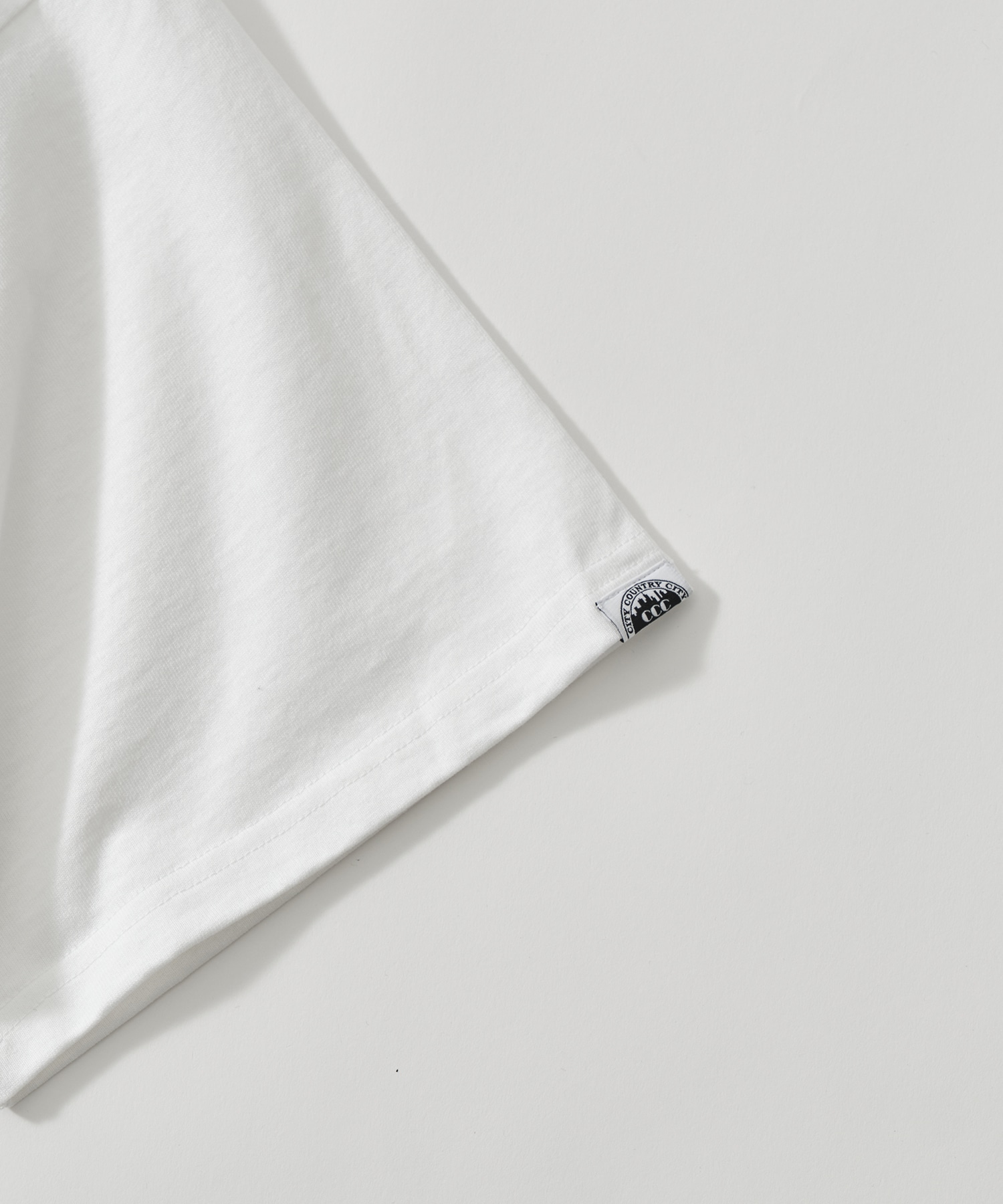 EMBROIDERED LOGO COTTON S/S T-SHIRT_CCCC CITY COUNTRY CITY
