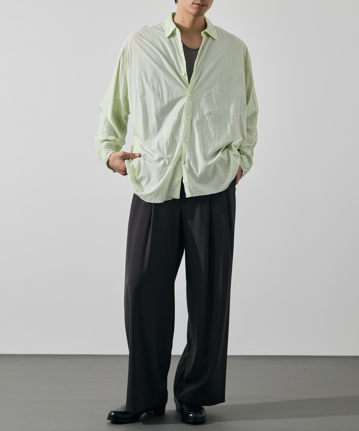 46G Stripe Artisan Shirt KANEMASA PHIL.