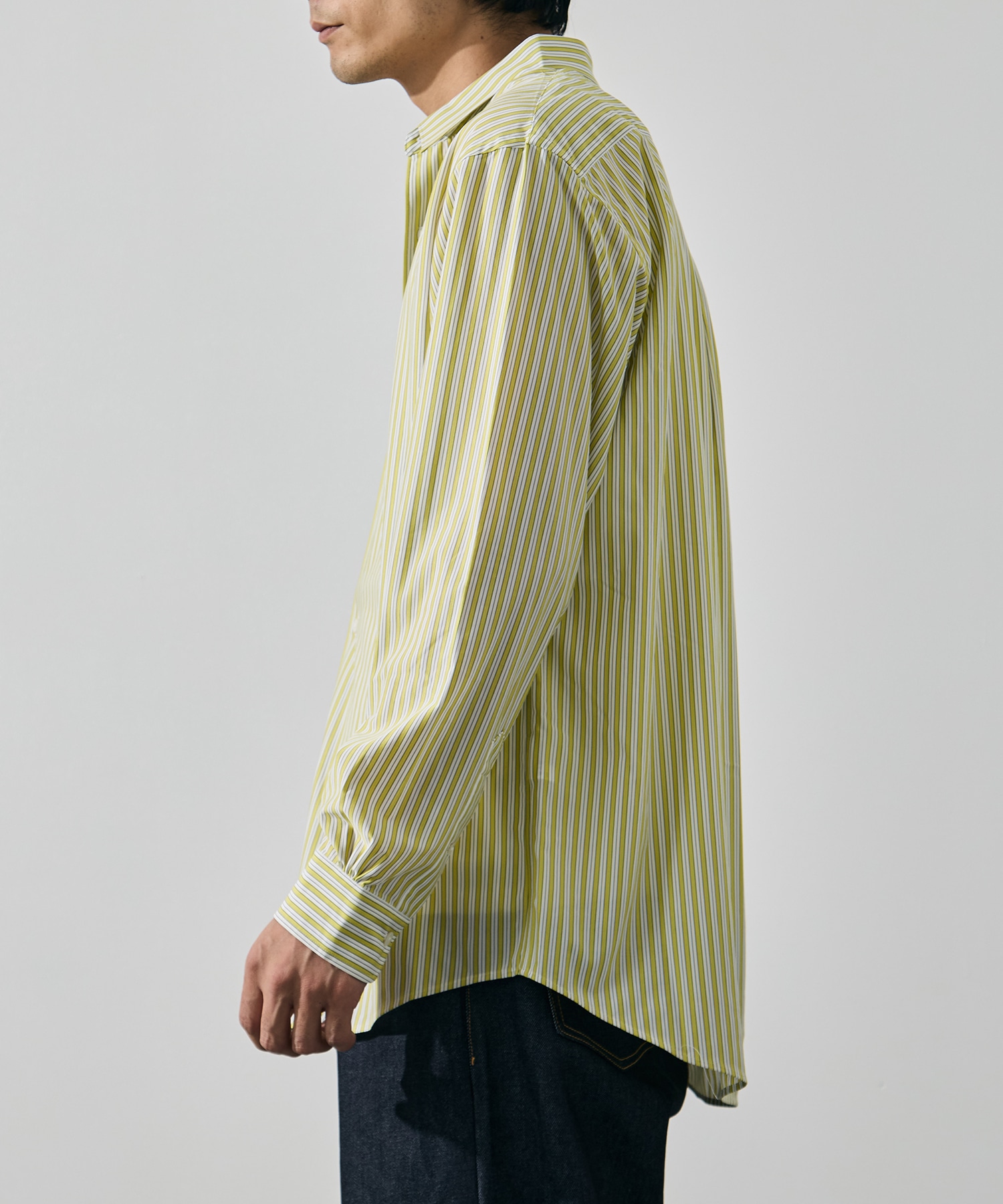 46G Stripe Modest Shirt KANEMASA PHIL.