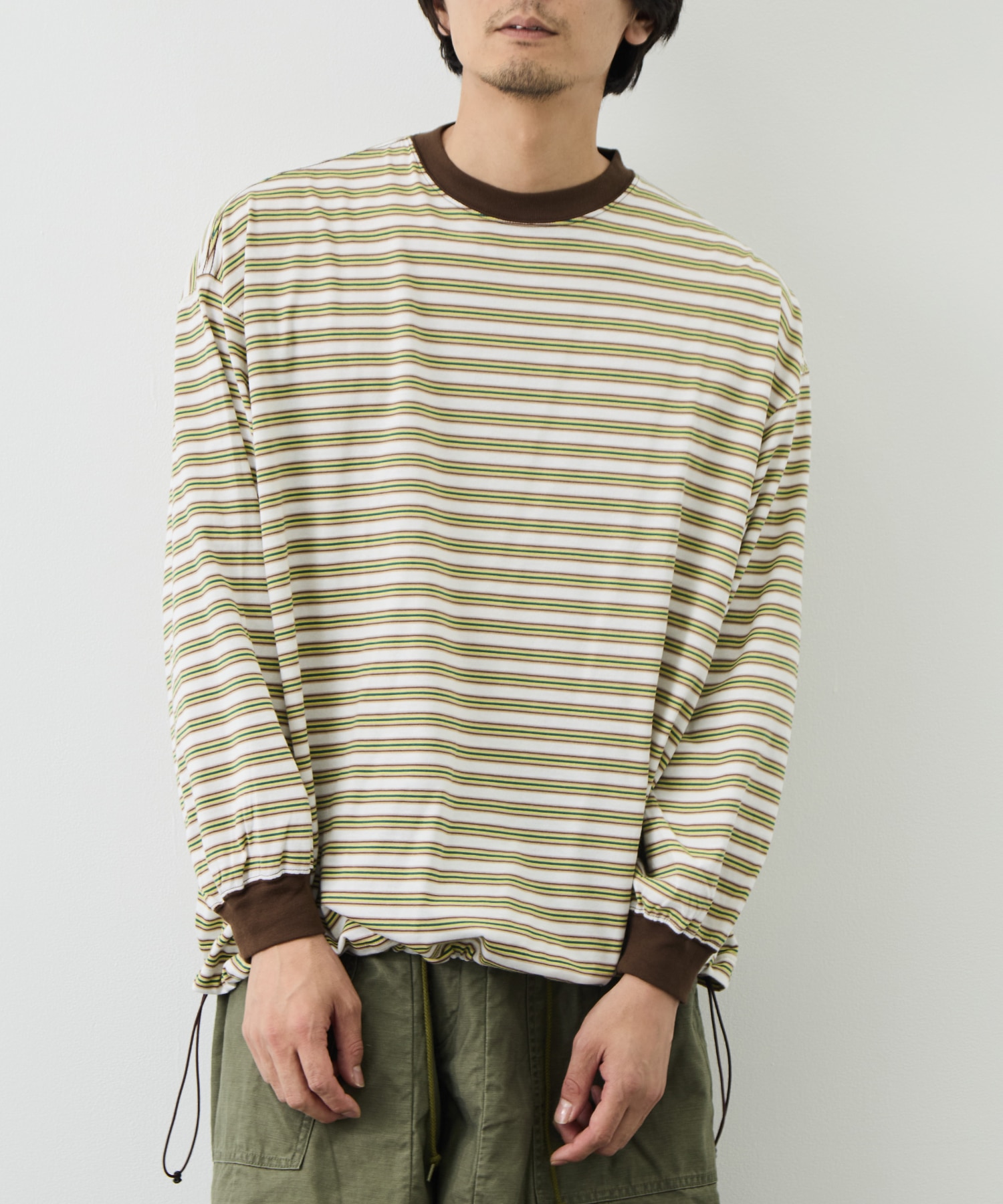 Balloon Border Long-sleeve T-Shirt is-ness