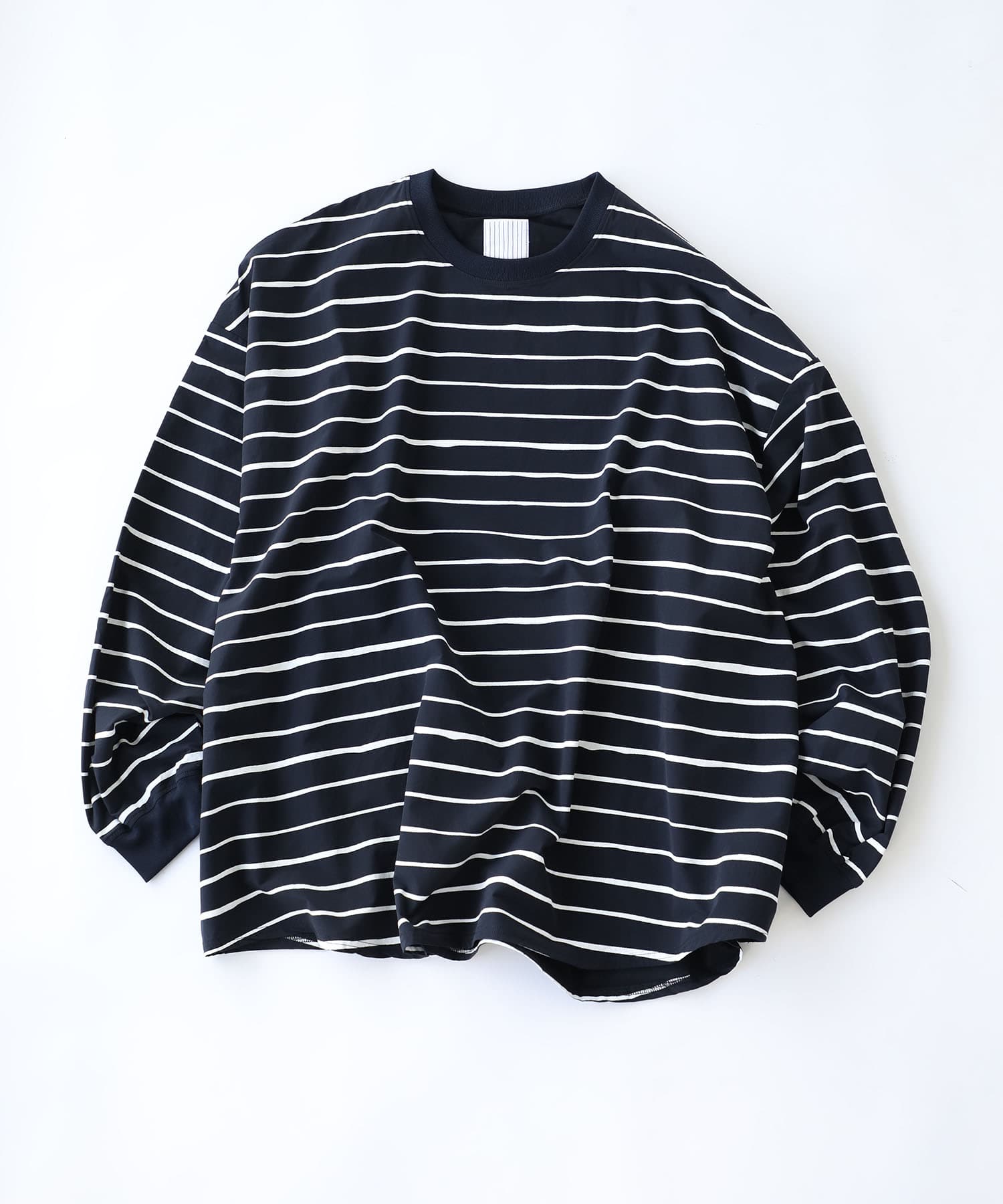 SUPER BIG LS TEE (NYLON STRIPE) S.F.C