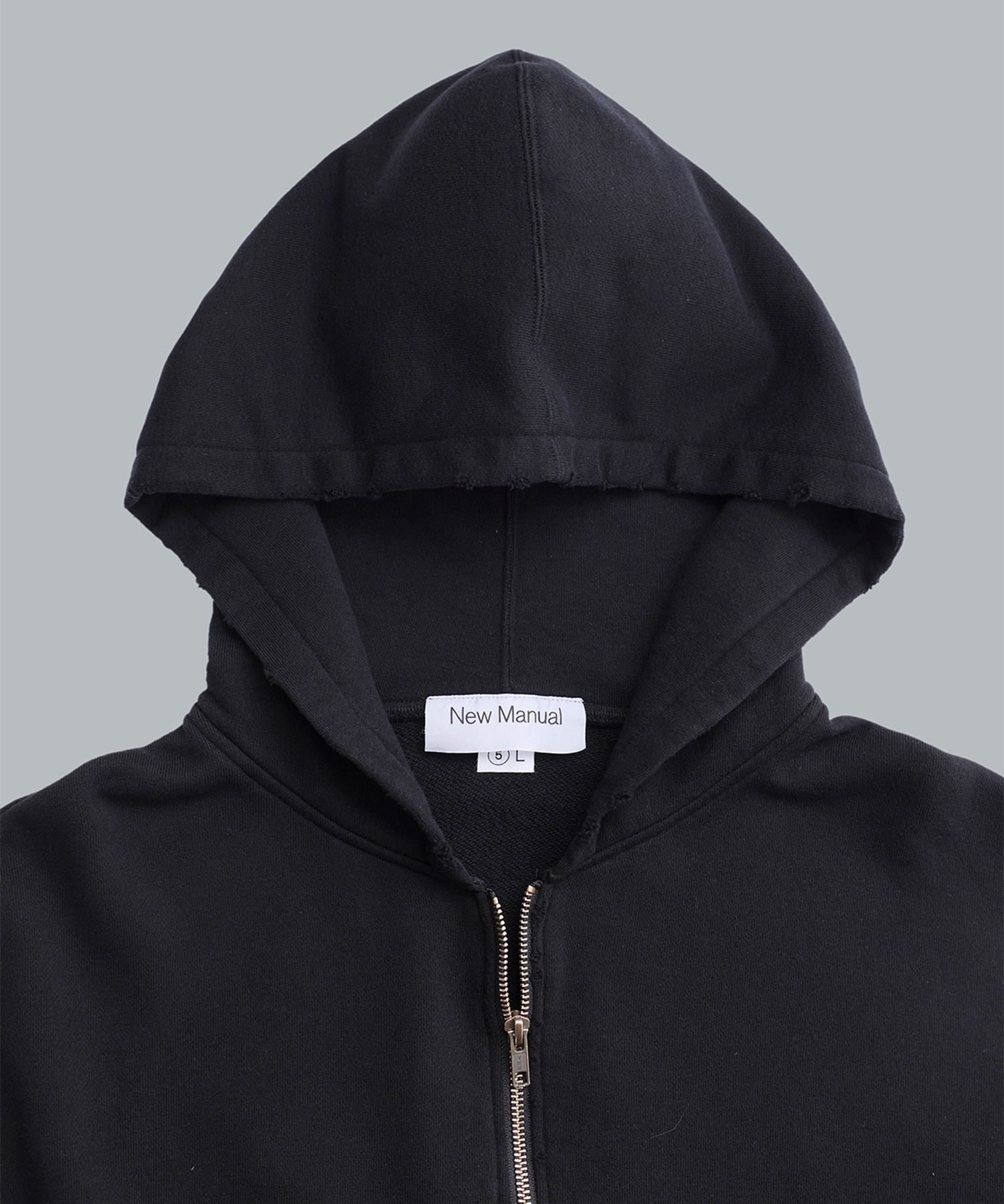 VINTAGE WASHED HALF ZIP HOODIE New Manual