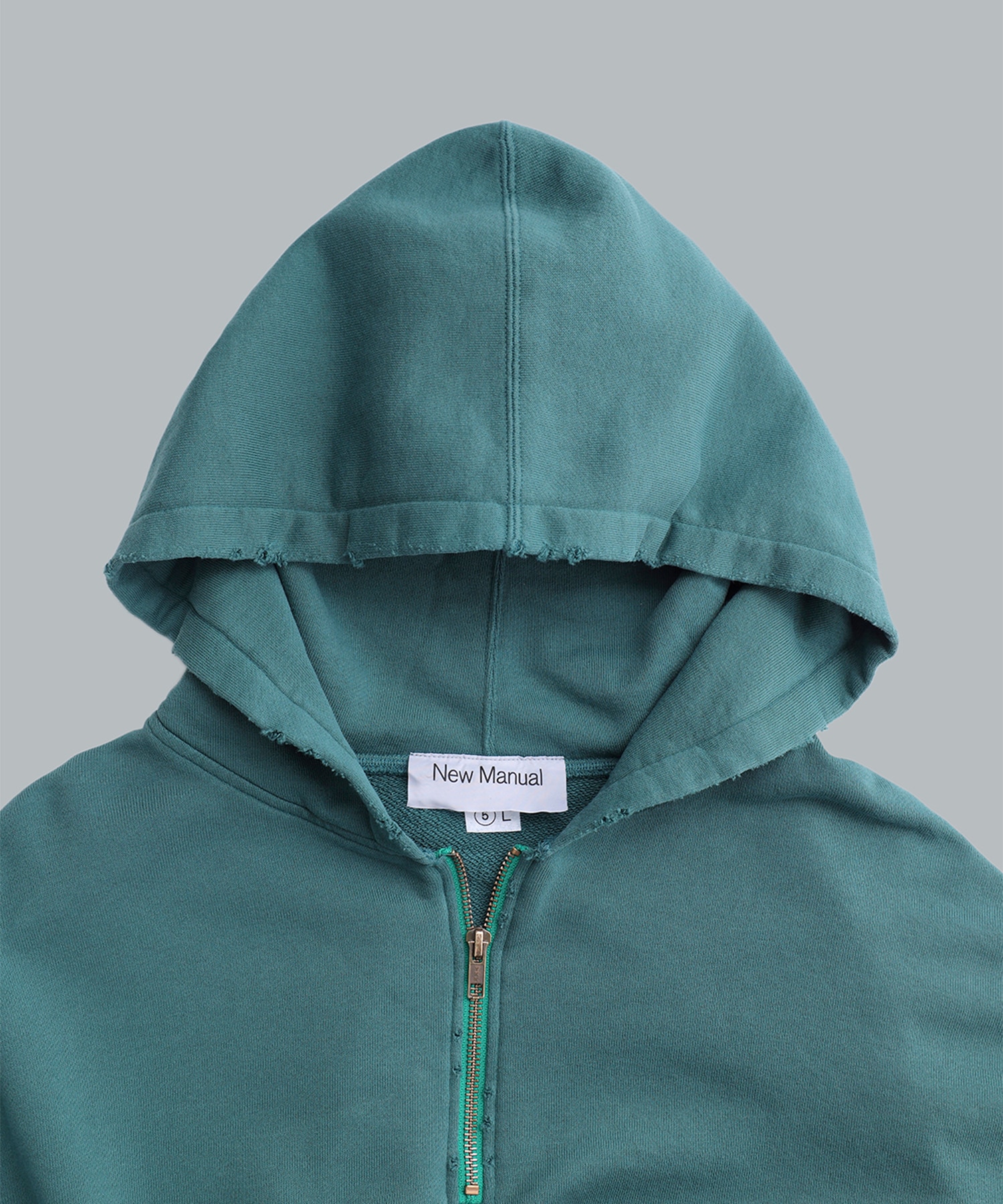 VINTAGE WASHED HALF ZIP HOODIE New Manual