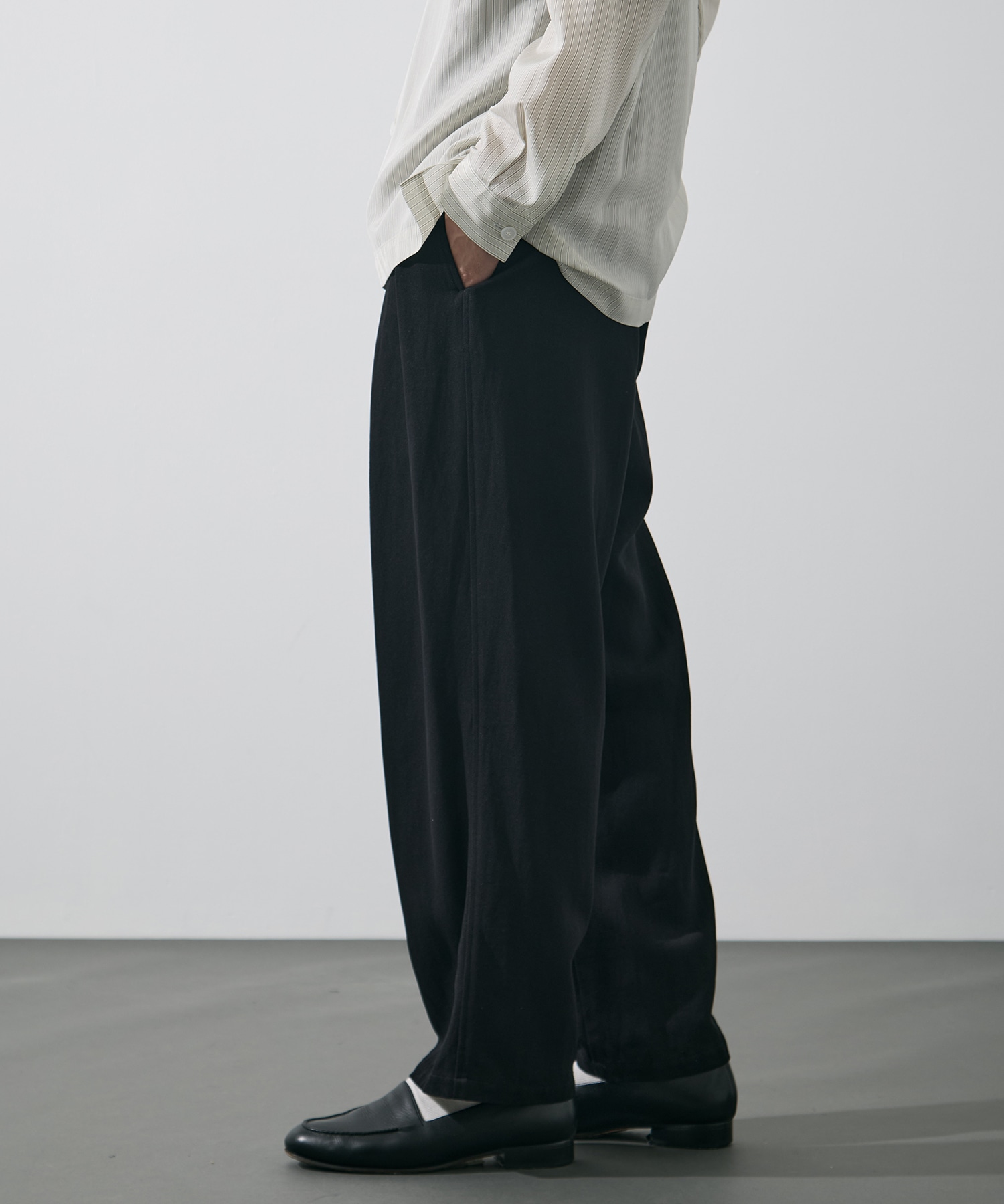 WASHI PAPER TWILL TROUSERS YLEVE
