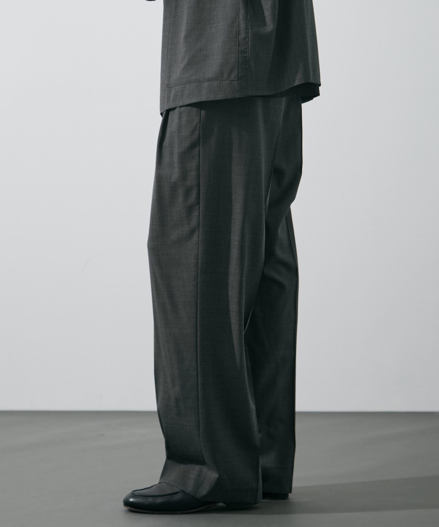 SUPER140s WOOL TROPICAL TROUSERS YLEVE