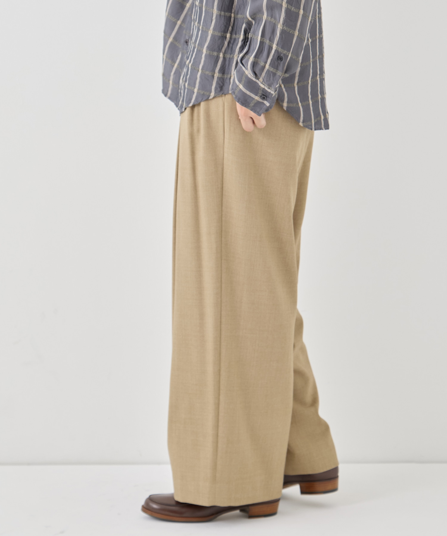 DOUBLE PLEATED BUGGY TROUSERS marka