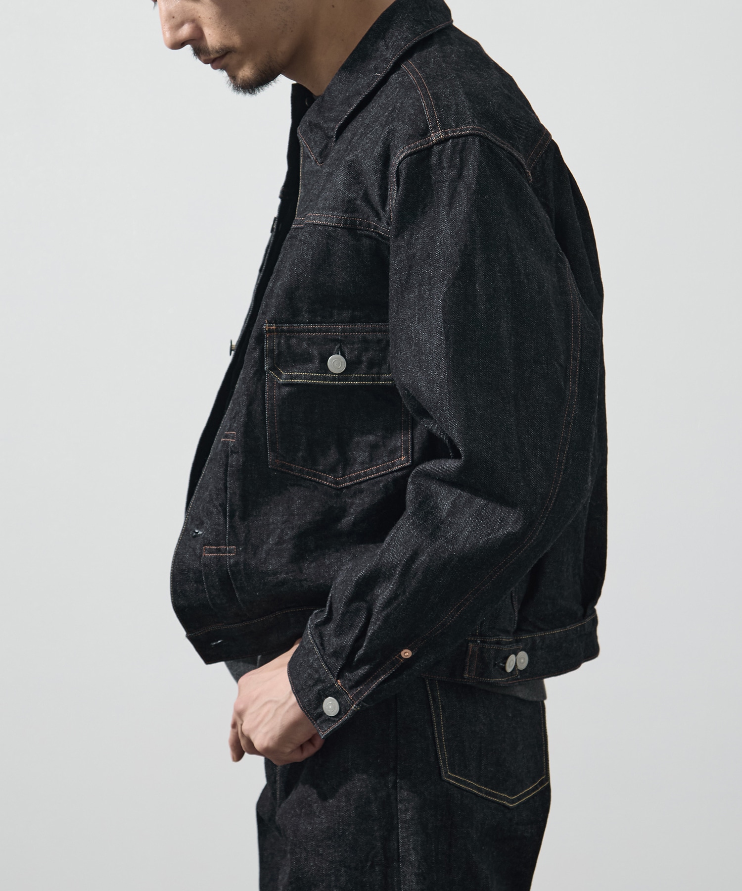13.5oz 2nd Type Denim Jacket blurhmsROOTSTOCK